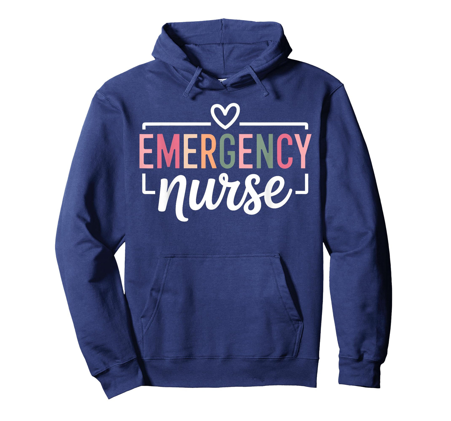 Funny Emergency Nurse Art for Men Women ER Emergency Nurse T-Shirt