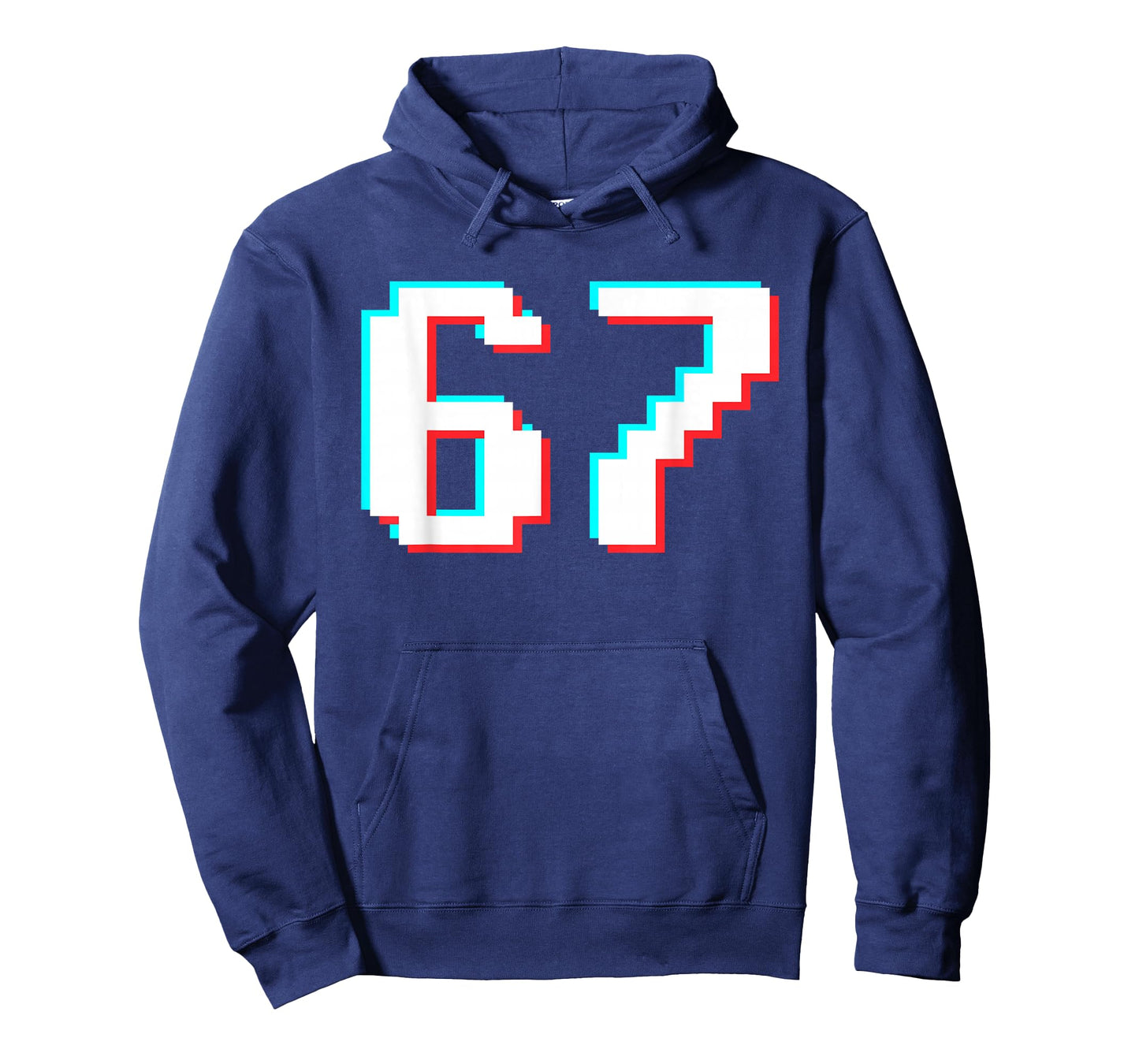 Number 67 Meme Funny Gen Alpha Slang Six Seven Youth Kids T-Shirt