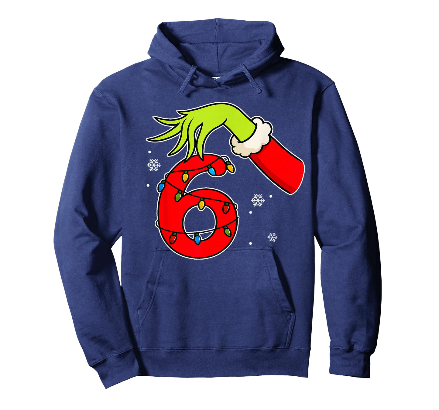 Fun Number 6 Christmas 67 Six Seven Meme Xmas Men Women Kids T-Shirt