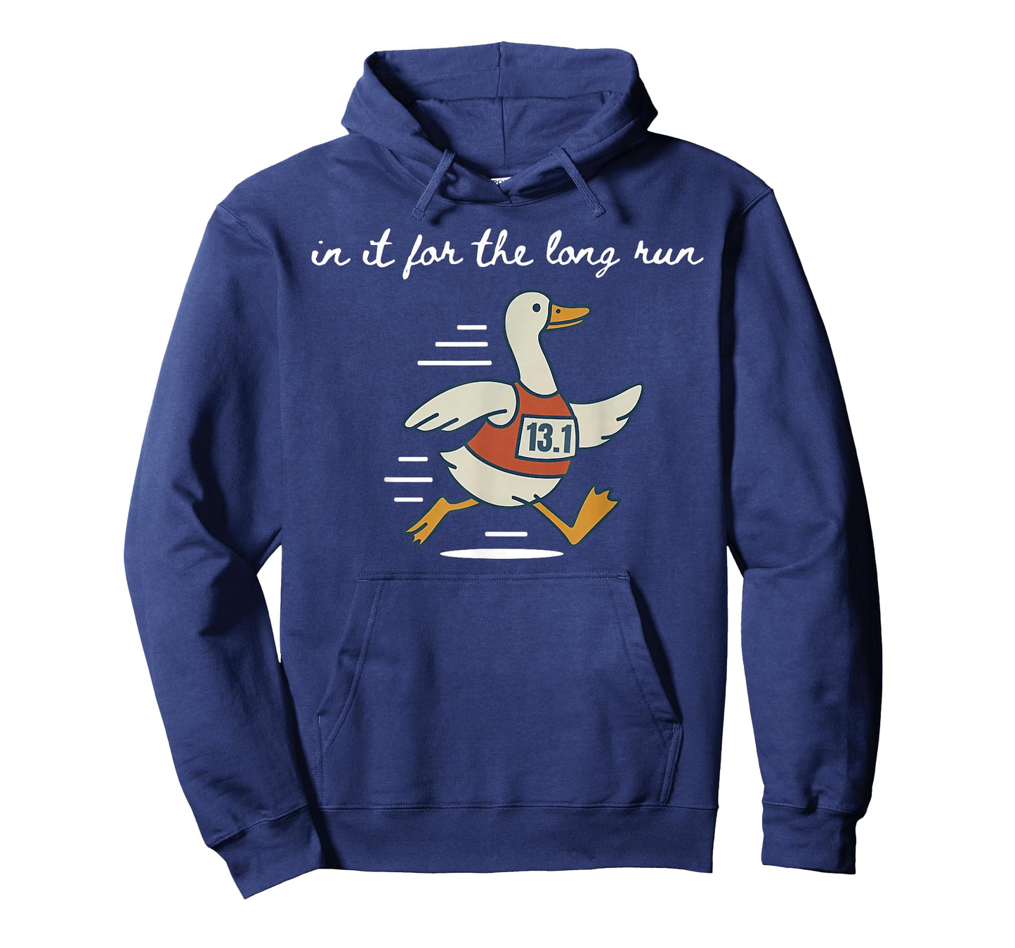 in It for The Long Run Half Marathon Goose T-Shirt
