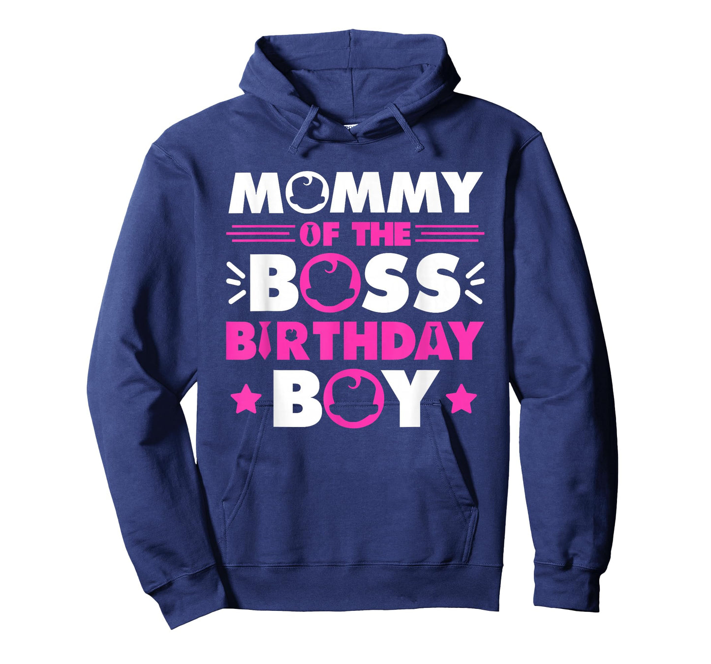 Mommy of The Boss Birthday Boy Baby Family Matching T-Shirt