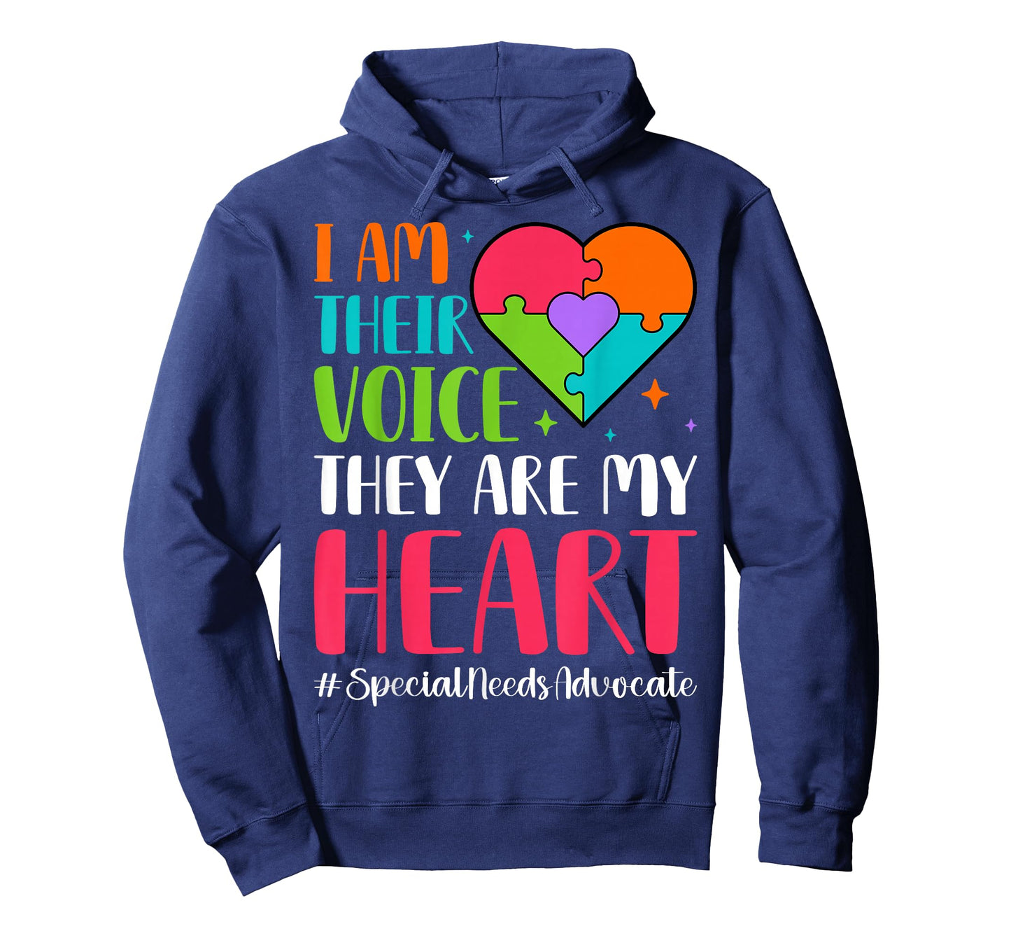 I'm Their Voice They are My Heart - SPED Teacher T-Shirt