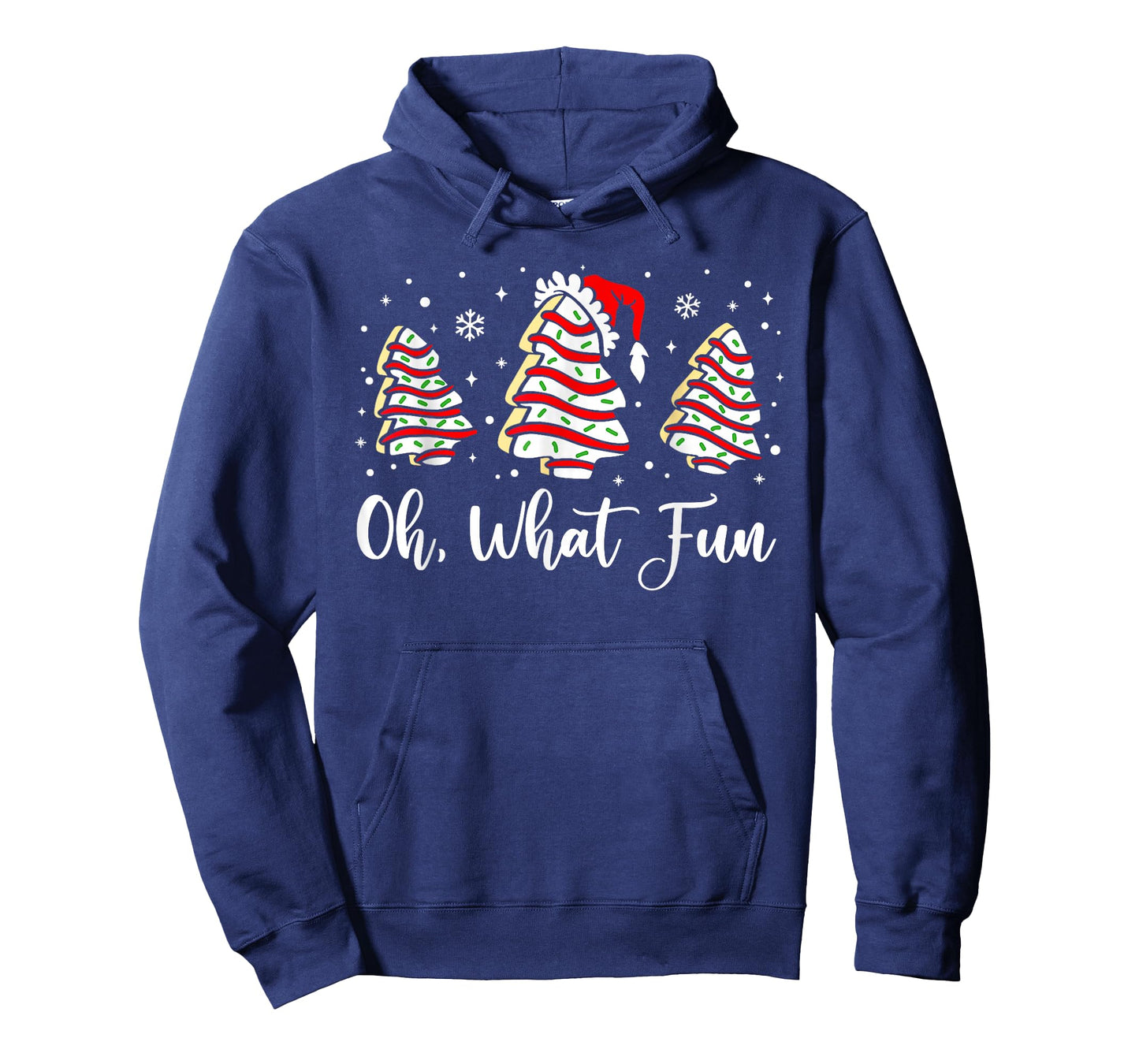 Oh What Fun Christmas Tree Cakes Debbie Becky Jen Cake T-Shirt
