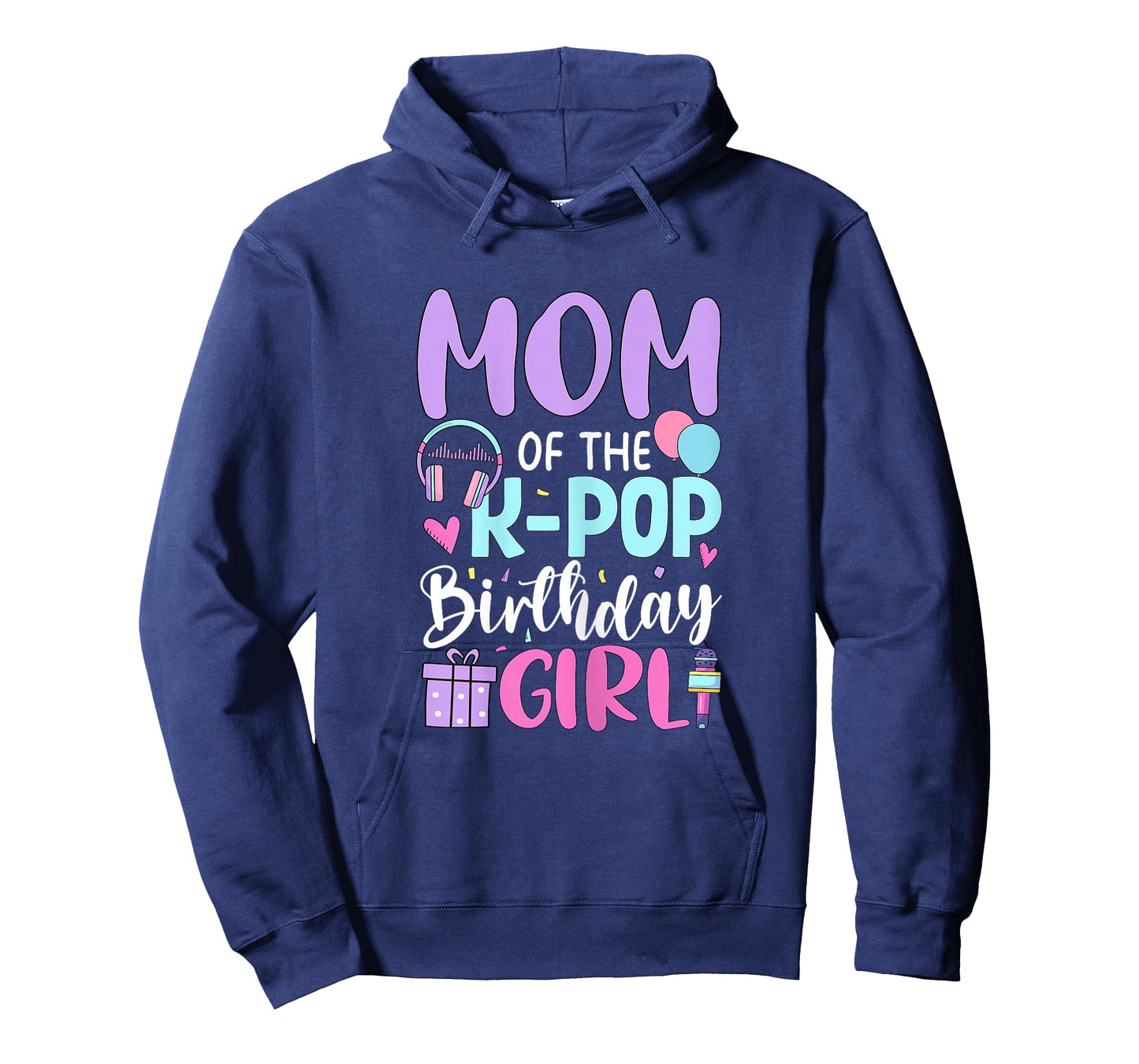 Mom of The K Pop Birthday Girl Korean Pop Birthday Party T-Shirt