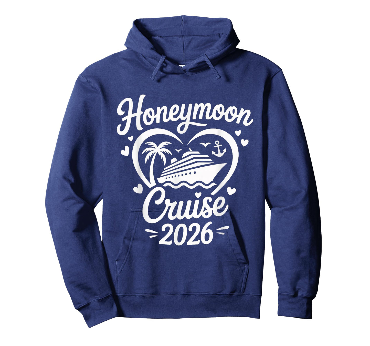 Honeymoon Cruise 2026 Married Couples Matching T-Shirt