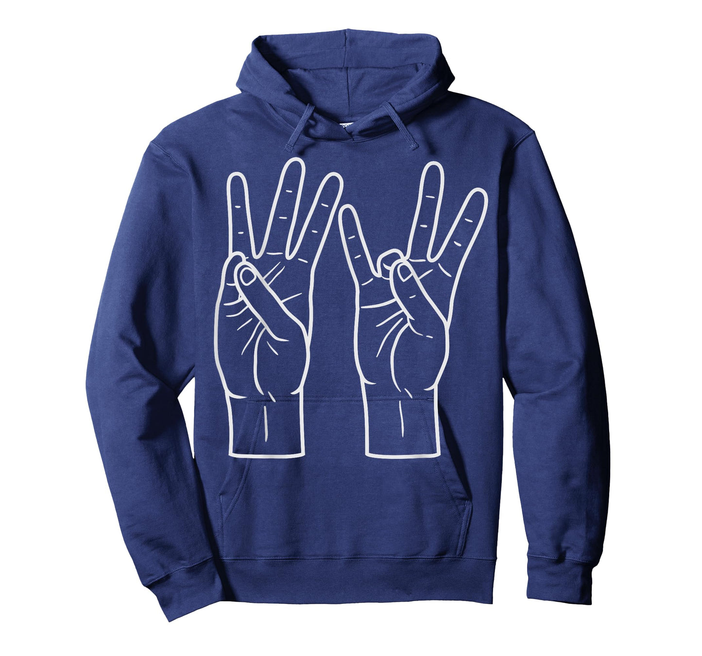 Six Seven Hand Sign ASL Sign Language Funny Alpha Kid Meme T-Shirt