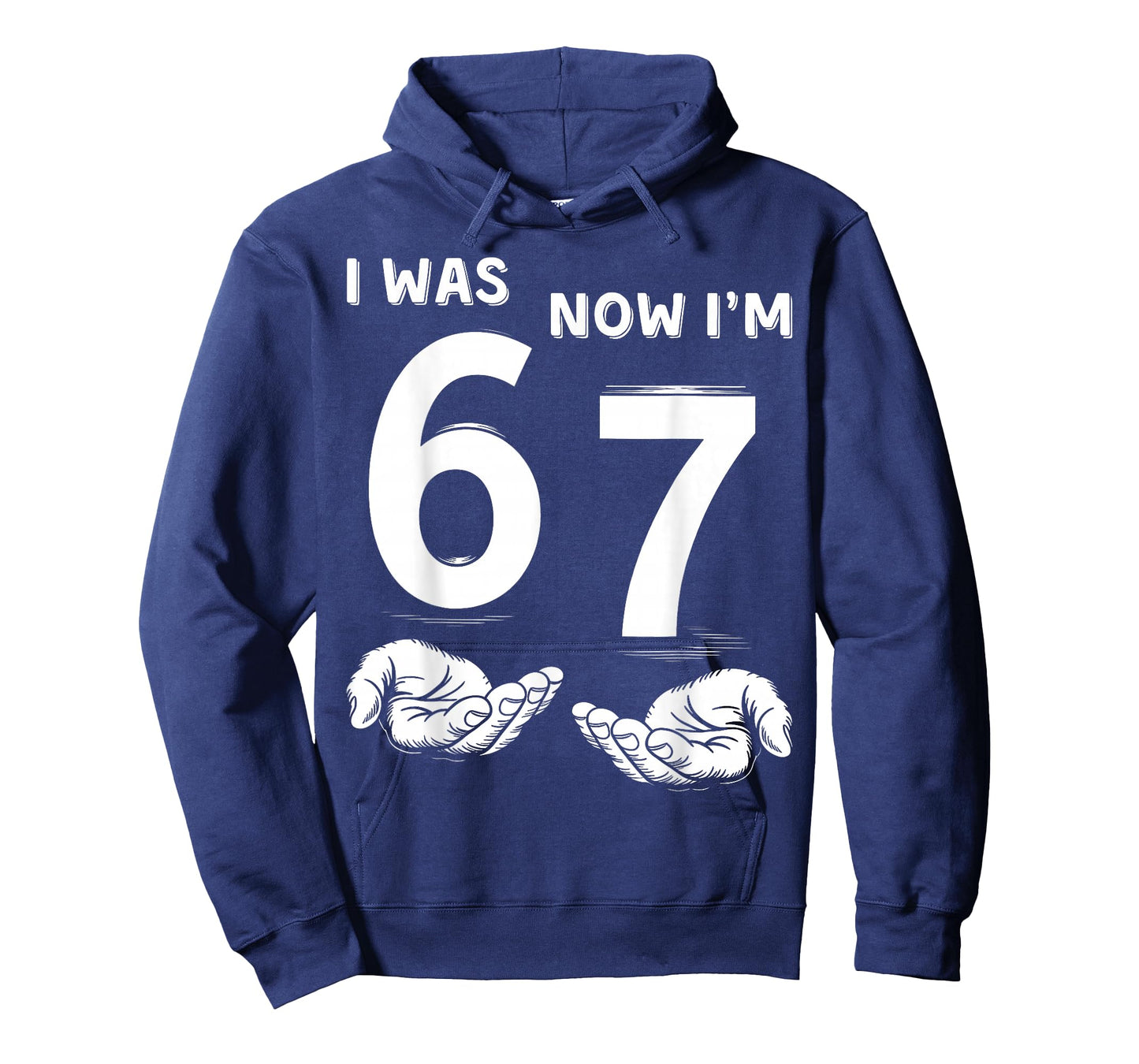 Six Seven Meme 7 Year Old Birthday Shirt was 6 Now I'm 7 T-Shirt