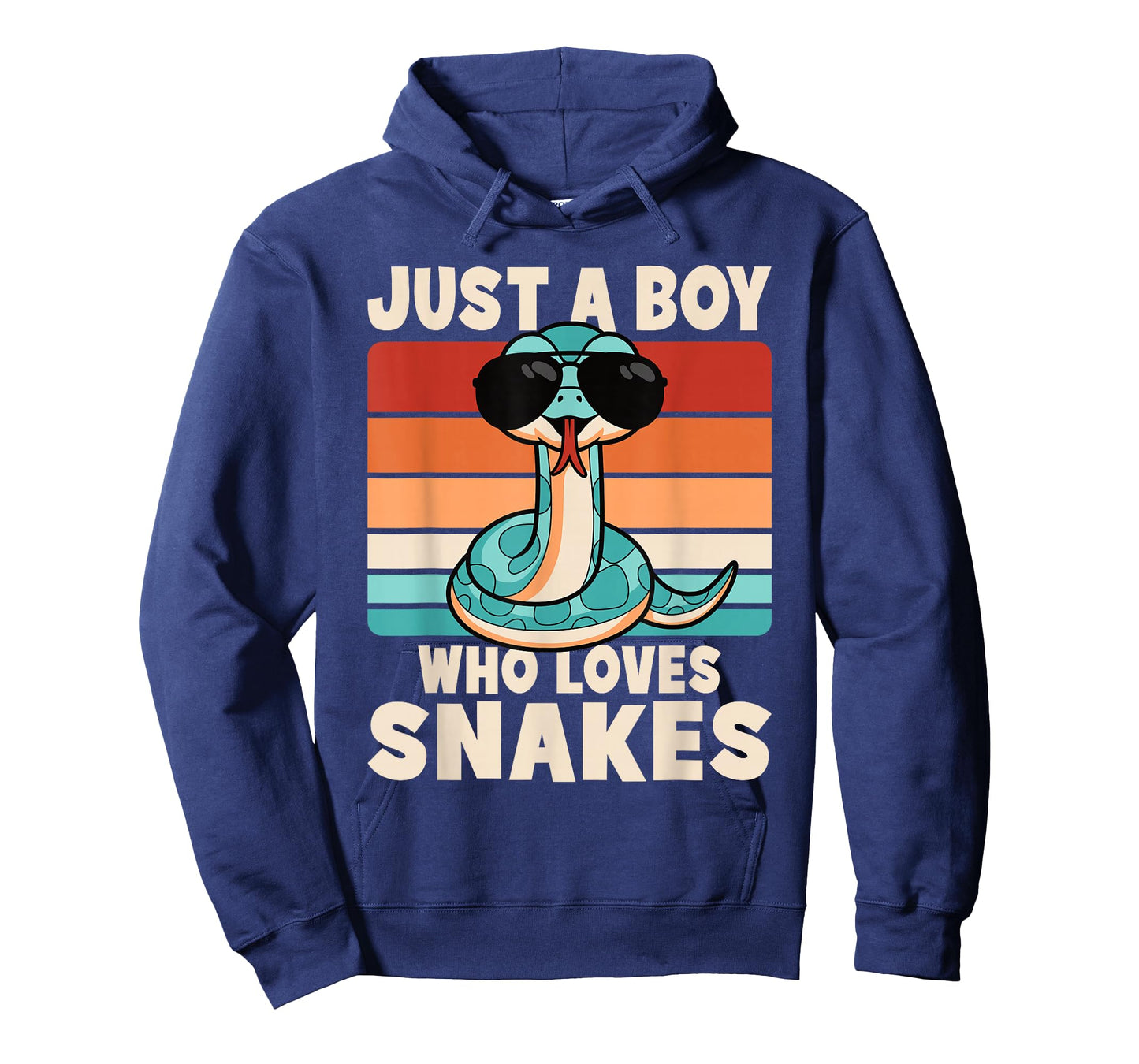 Just A Boy Who Loves Snakes Funny Snake Reptile Kids T-Shirt