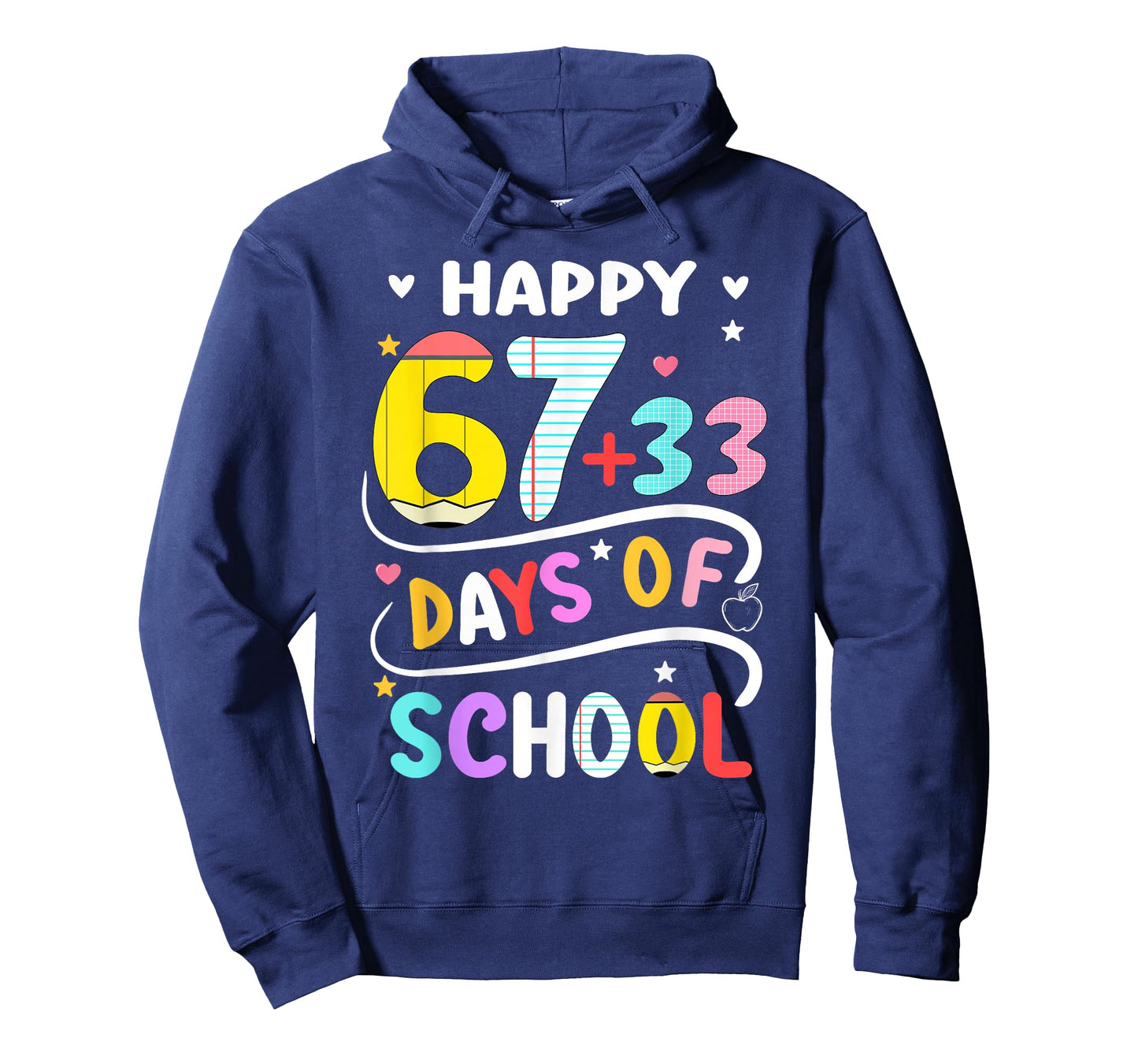 Happy 100 Days of School Smarter 67 Teacher Kids Boys Girls T-Shirt