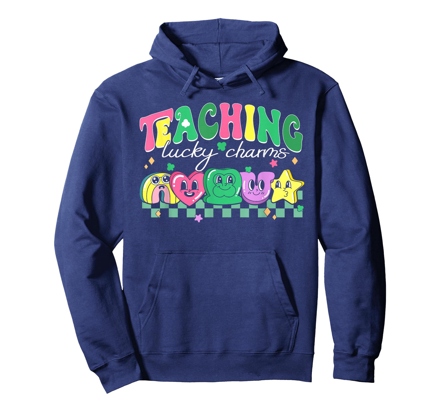 St Patricks Day Teacher Teaching My Lucky Charm Womens Mens T-Shirt