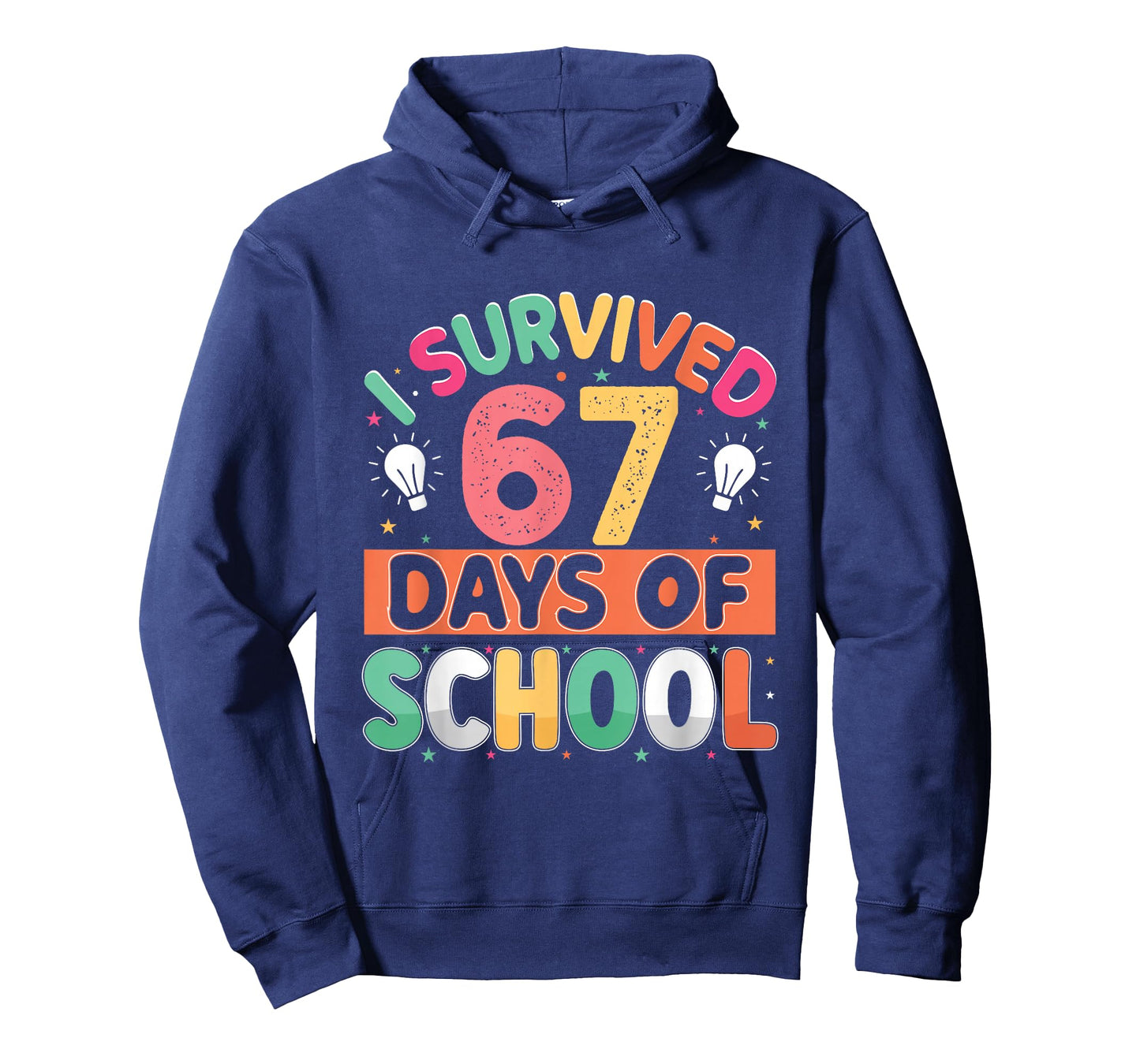 I Survived 67 Days of School Bruh Students Six Seven Funny T-Shirt
