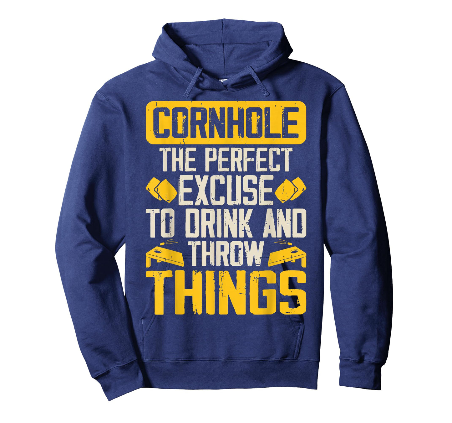 Cornhole Art for Men Women Corn Hole Players Funny Cornhole T-Shirt