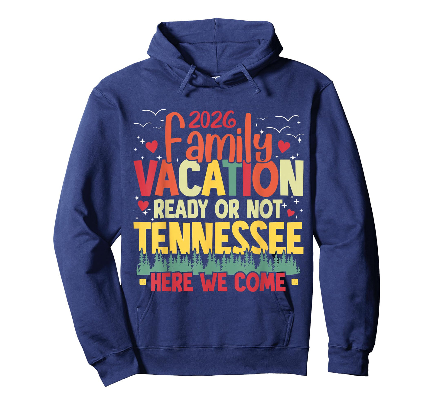 2026 Family Vacation Tennessee Here We Come Family Matching T-Shirt
