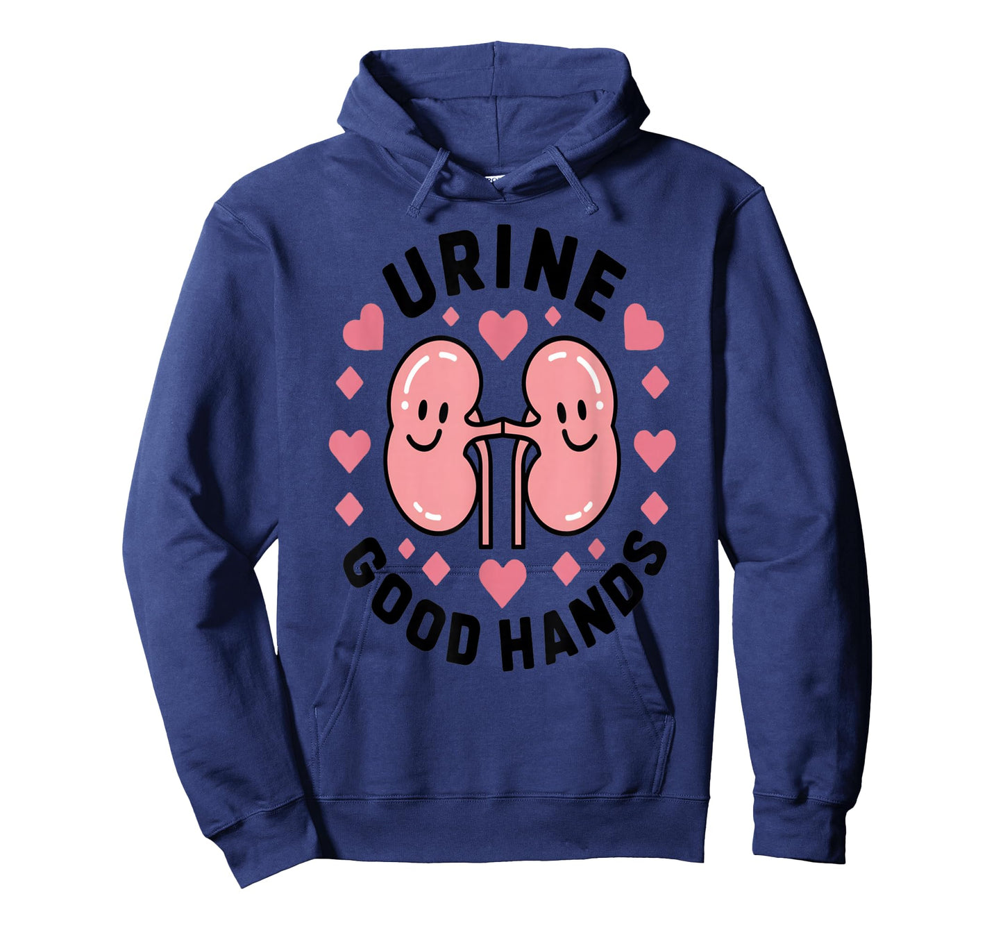 Urine Good Hands Kidney Pun Cute Cartoon Humor T-Shirt