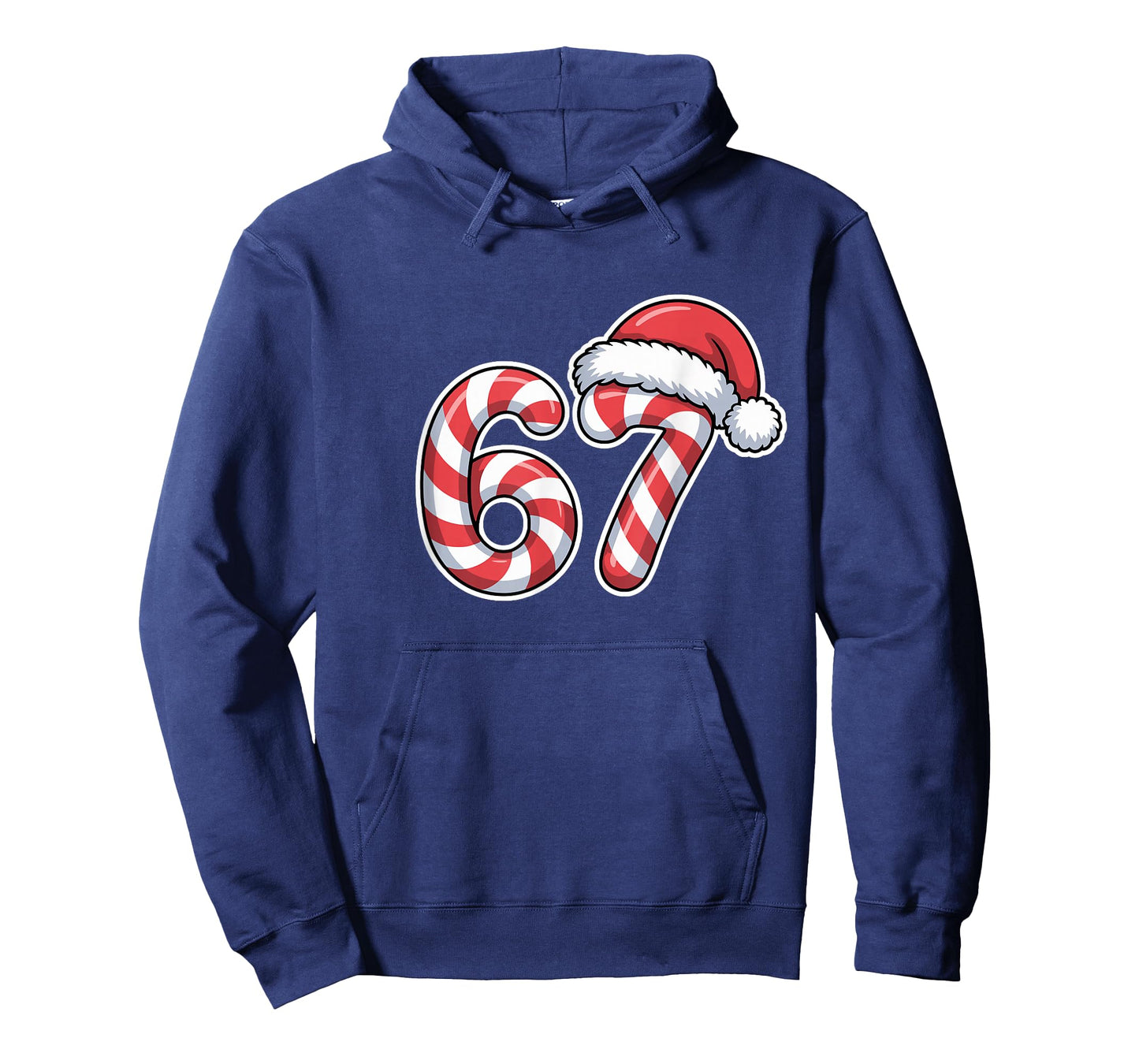 Melting Candy Cane 6 7 Ice Drip Meme 6 7 Costume Couple T-Shirt