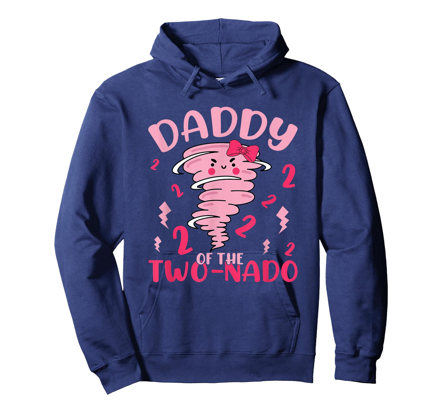 Daddy of The Two-nado Tornado Theme 2nd Birthday Party T-Shirt
