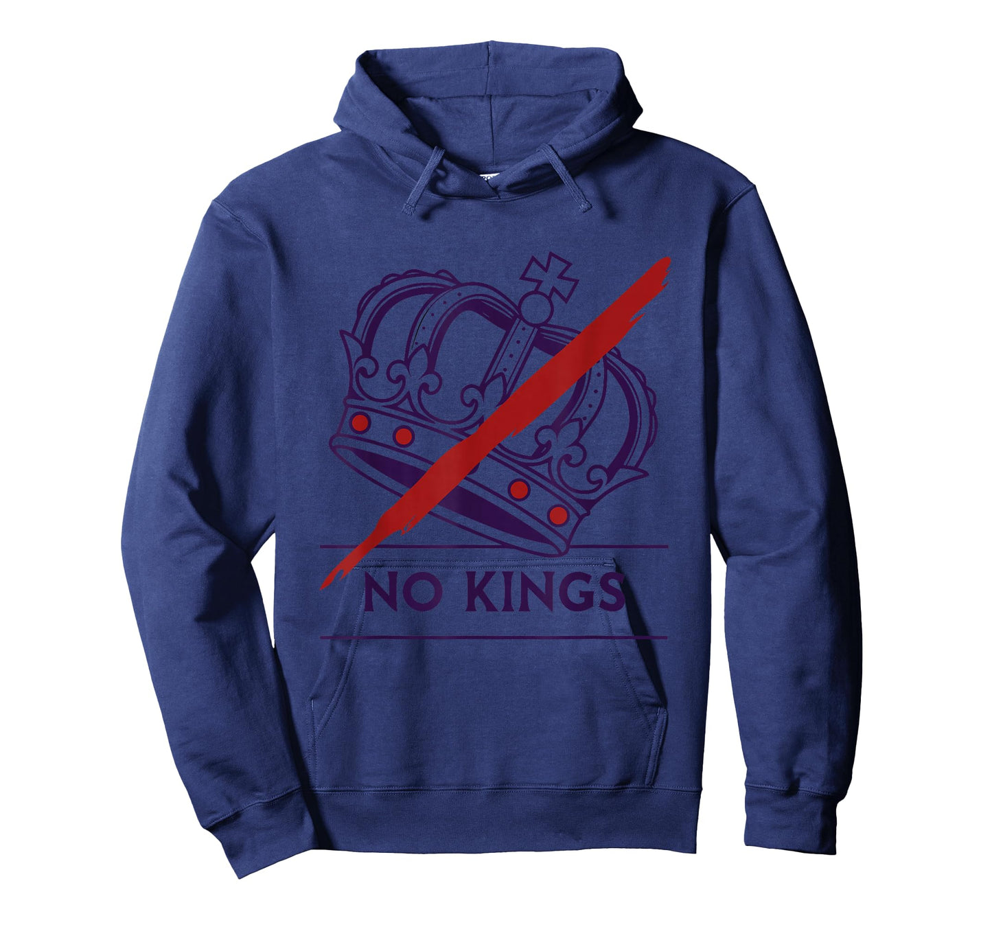No Kings Anti Monarchy Democracy Republic Freedom Activist T-Shirt