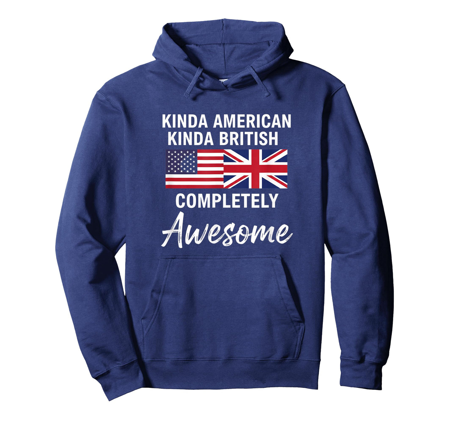 USA Kinda American Kinda British, Completely Awesome T-Shirt
