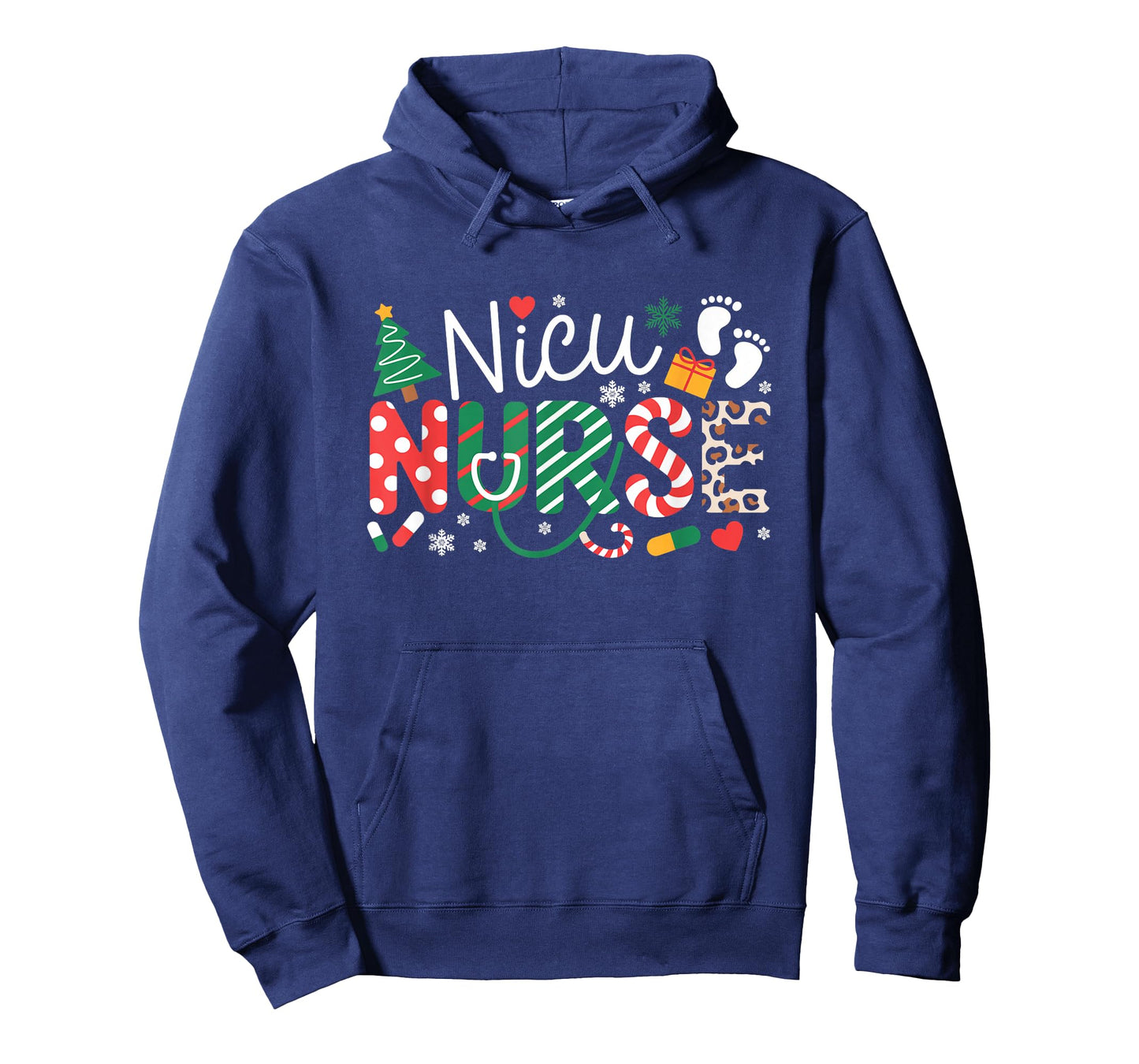 NICU Nurse Christmas Neonatal ICU Nursing Xmas Party T-Shirt