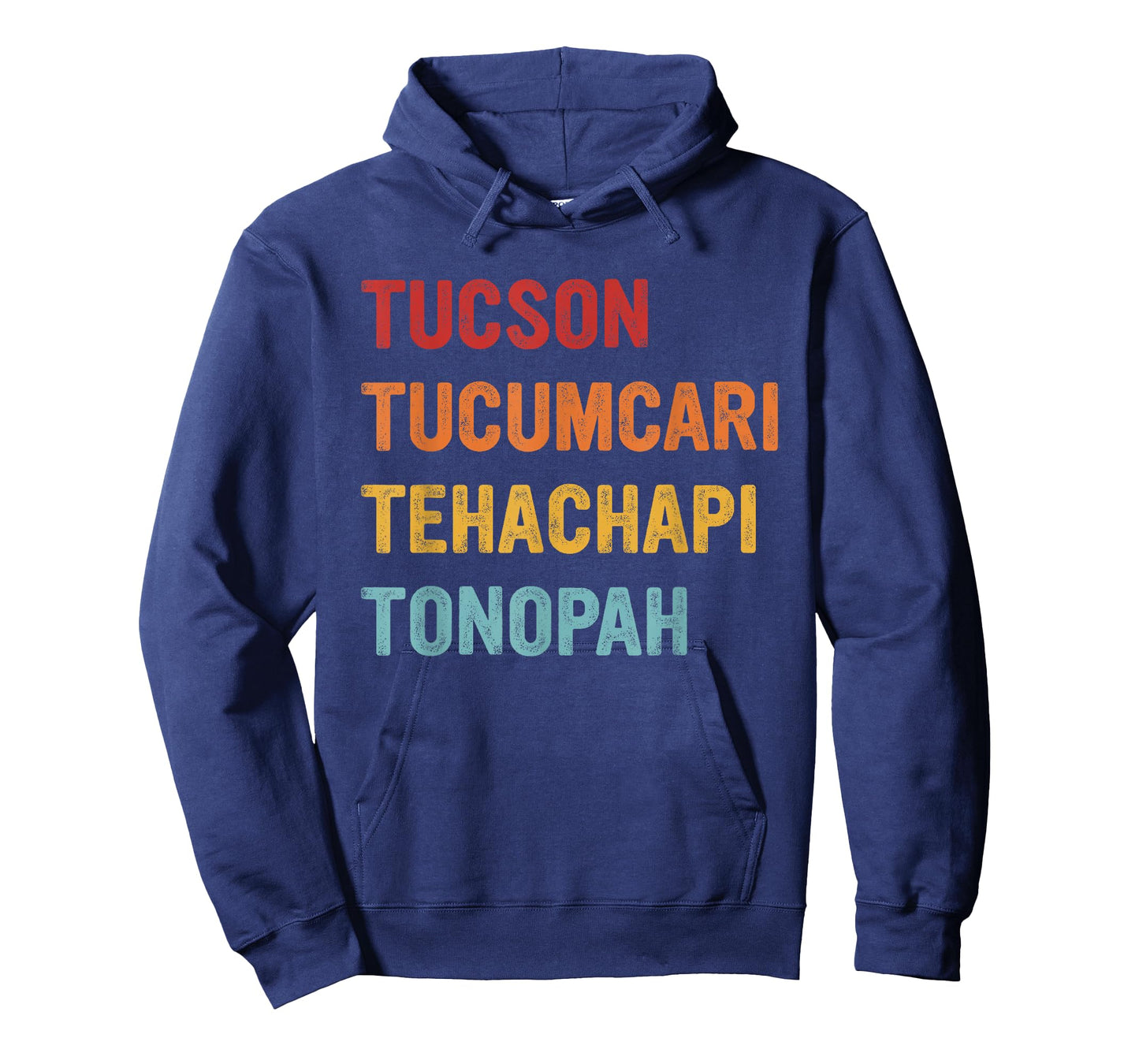 Tucson Tucumcari Tehachapi Tonopah Retro Americana Travel T-Shirt