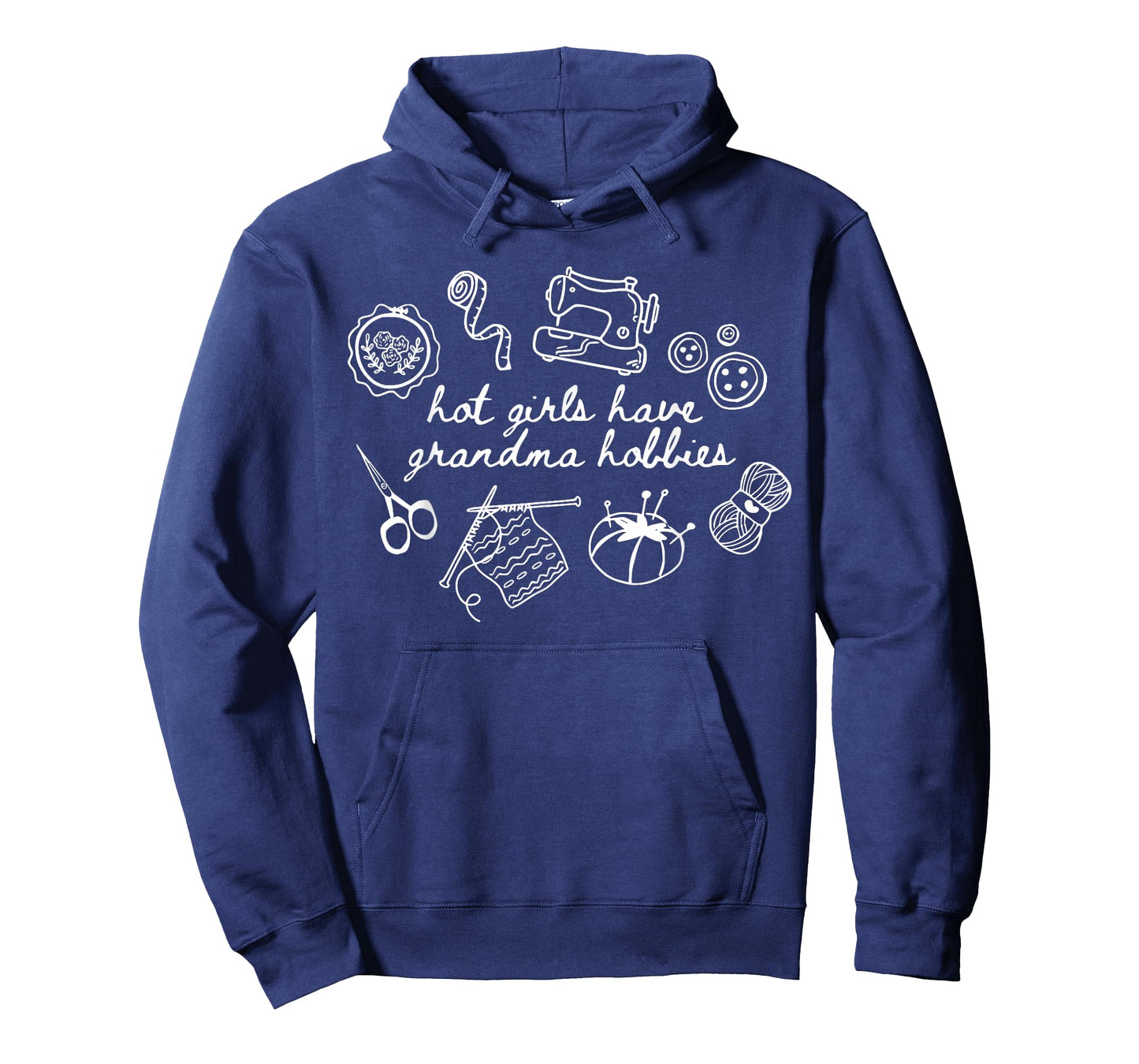 Hot Girls Have Grandma Hobbies Thrifting Trend Grandma Core T-Shirt