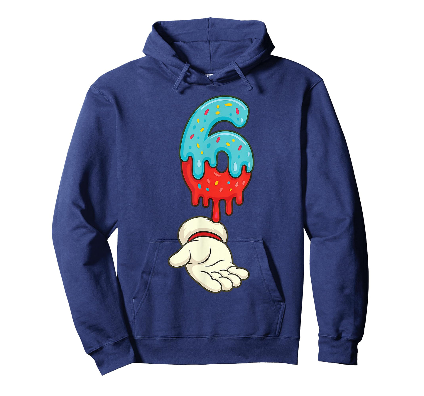 Matching Six Seven 6 7 Christmas Ice Cream Drip Xmas Santa T-Shirt