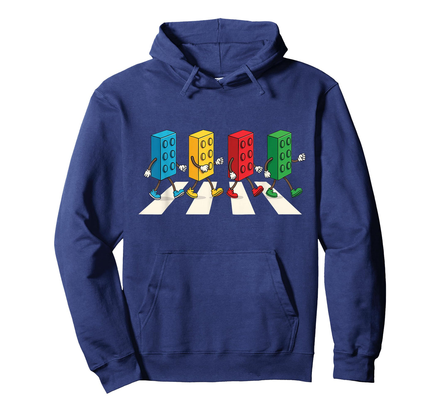 Building Blocks Zebra - Brick Builder Block Building T-Shirt