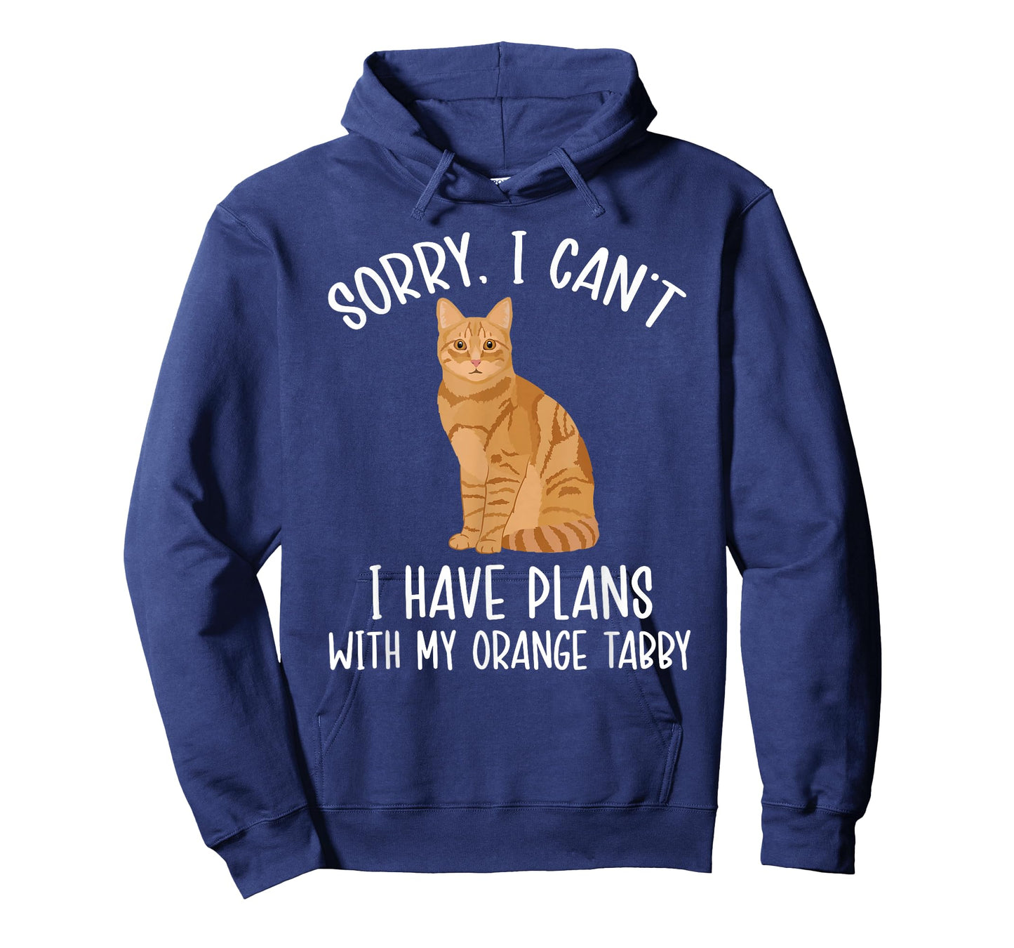 Plans with My Orange Tabby Cat Owner Orange Tabby Cat Lover T-Shirt