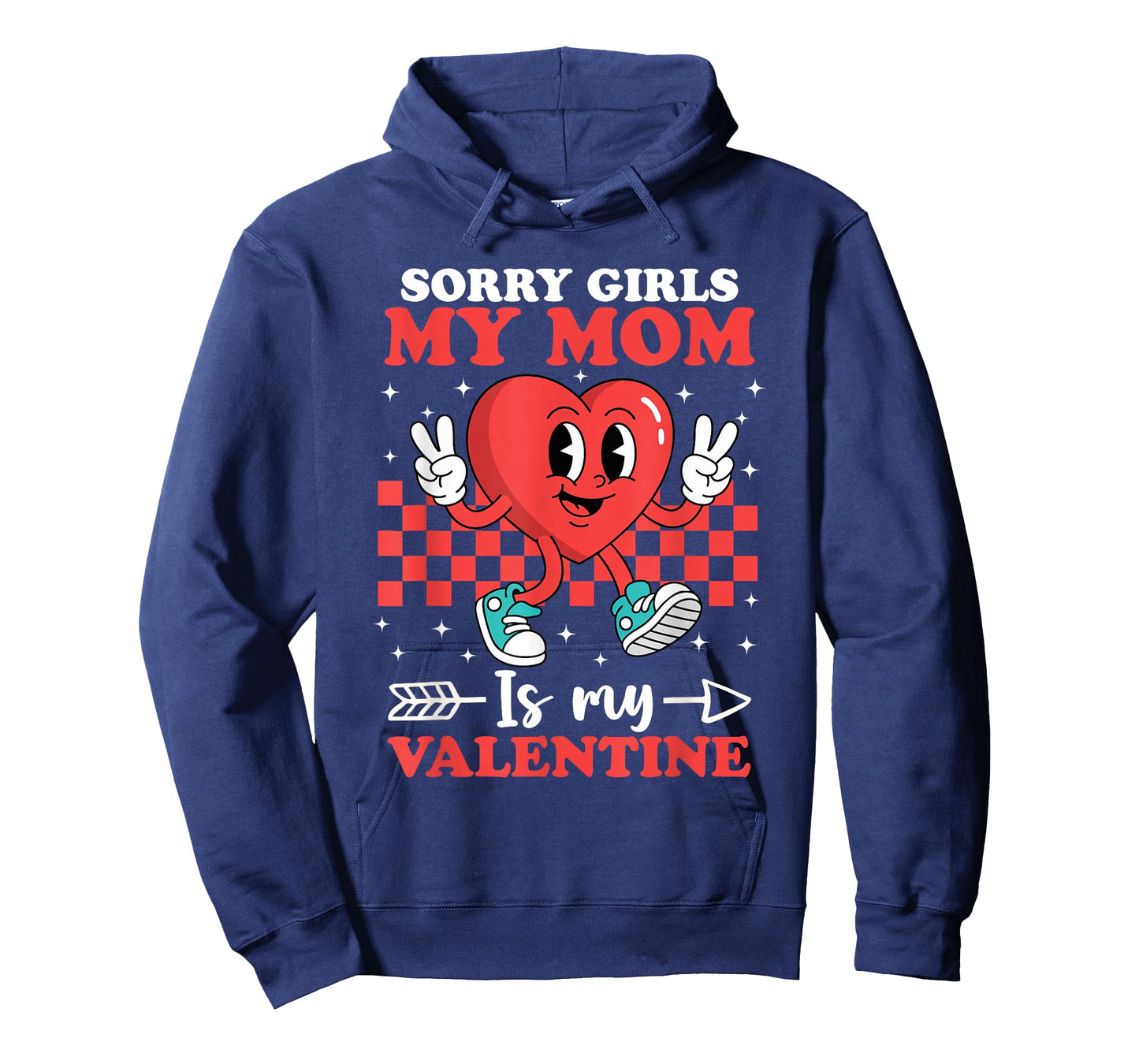Sorry Girls My Mom is My Valentine Boys Cool Heart Funny T-Shirt