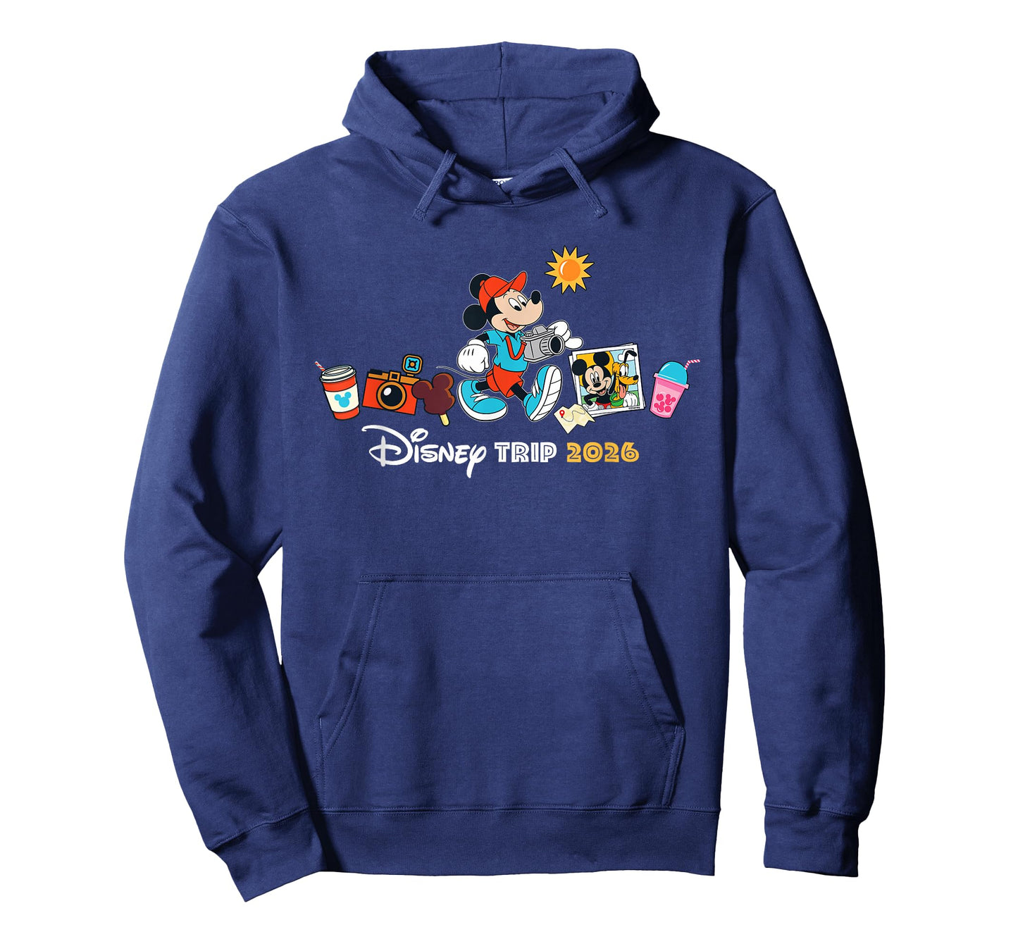 Disney Mickey Mouse Disney Trip 2026 Retro Vacation Matching T-Shirt