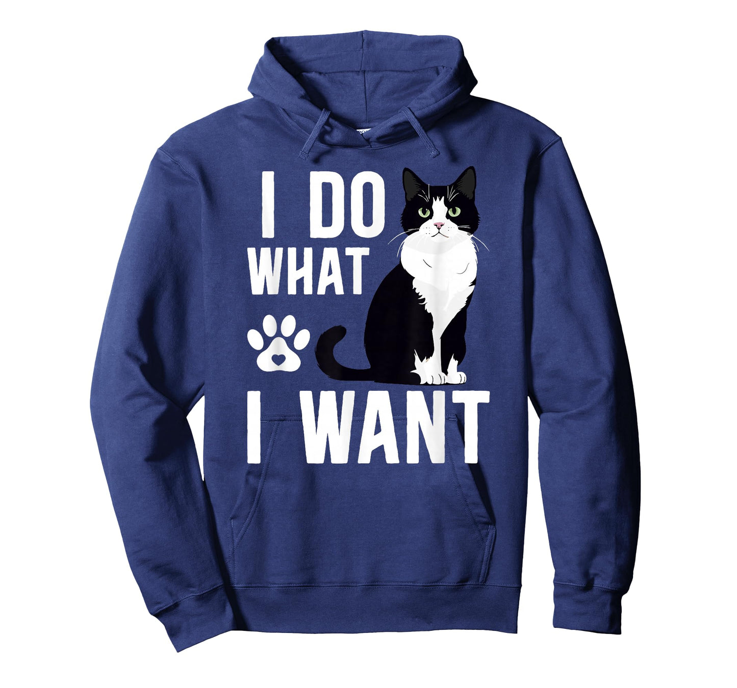 I Do What I Want Tuxedo Cat Owner Tuxedo Cat Lover T-Shirt