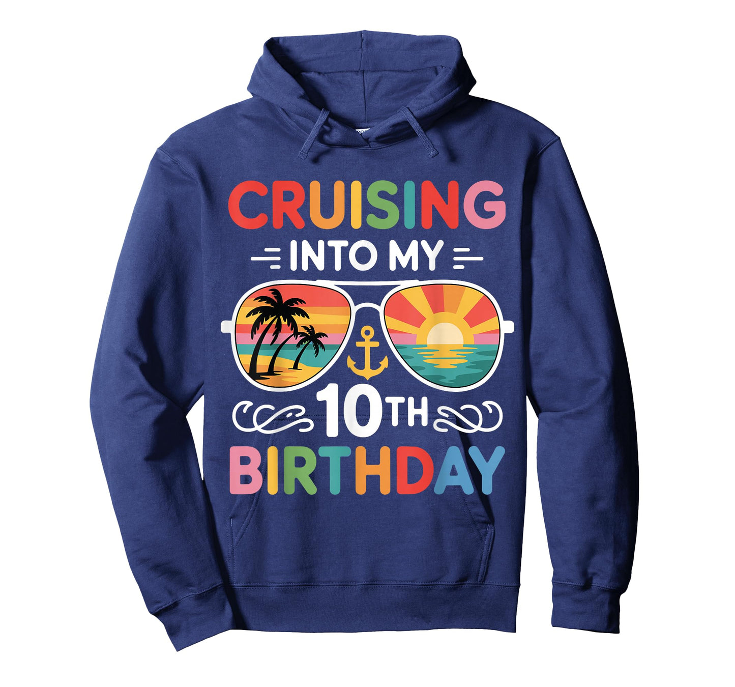 Cruise Vacation Trip Cruising Into My 10th Birthday Summer T-Shirt