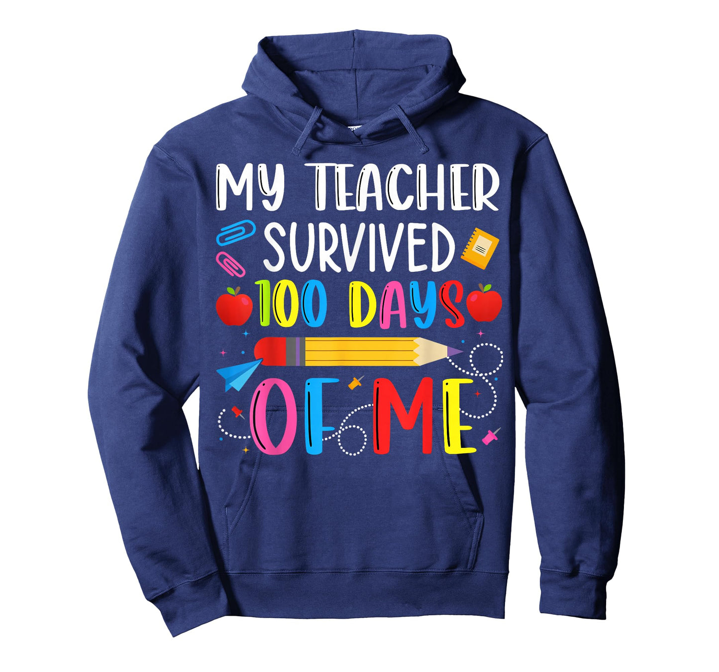 Teacher Survived 100 Days of me for 100th Day School Student T-Shirt