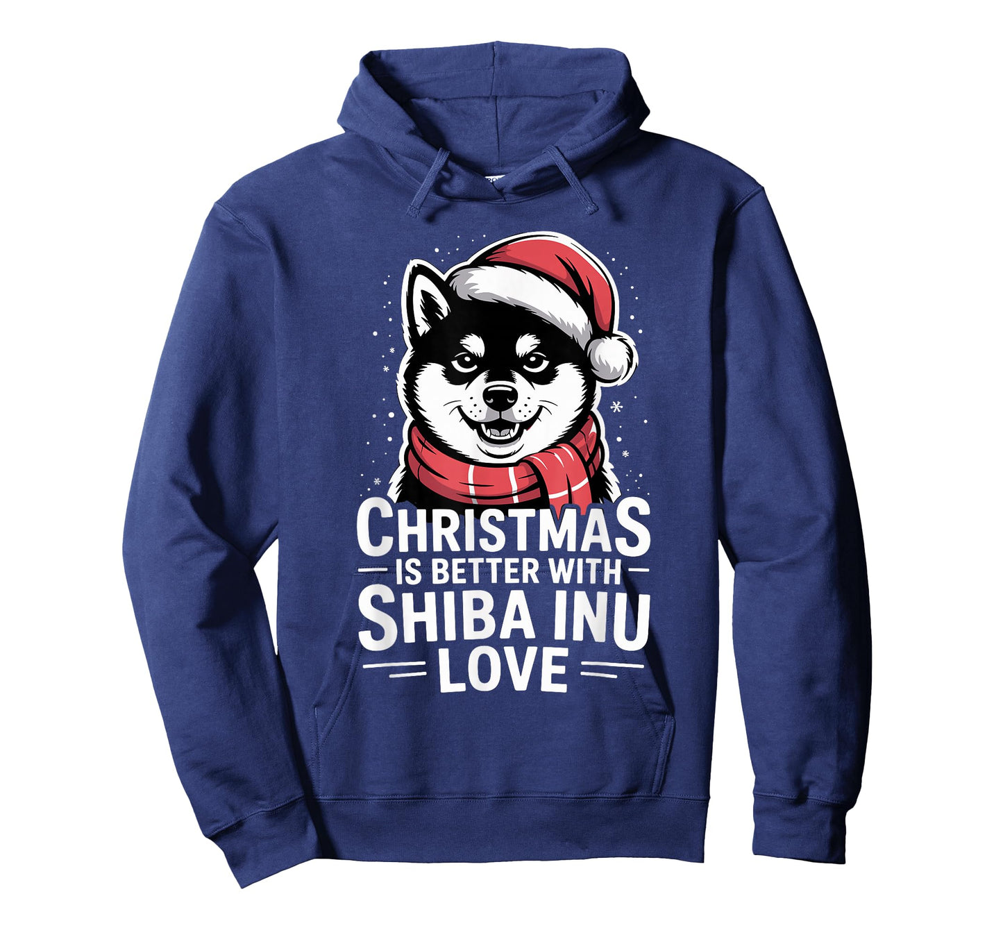 Cute Xmas Puppy Dog Christmas is Better with Shiba Inu Love T-Shirt