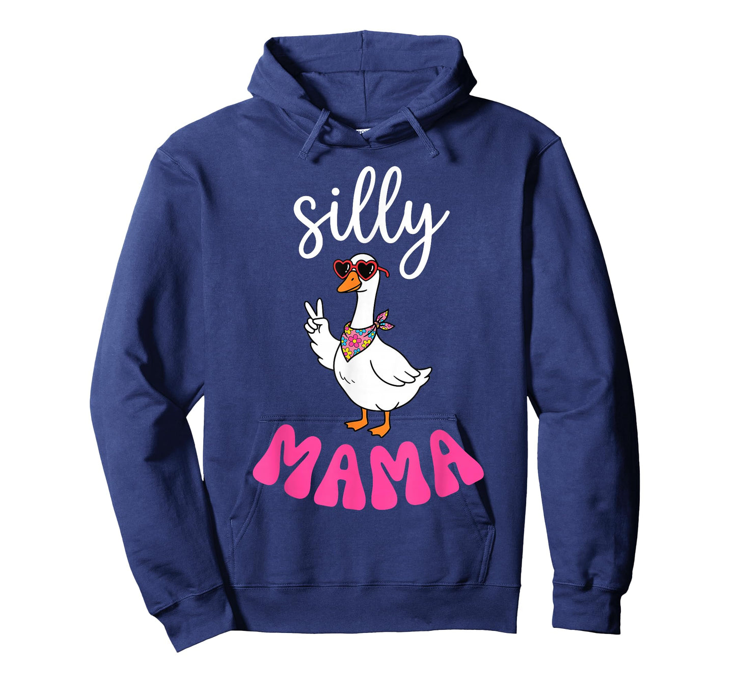 Funny Silly Mama Goose Mom Family Matching Birthday Party T-Shirt