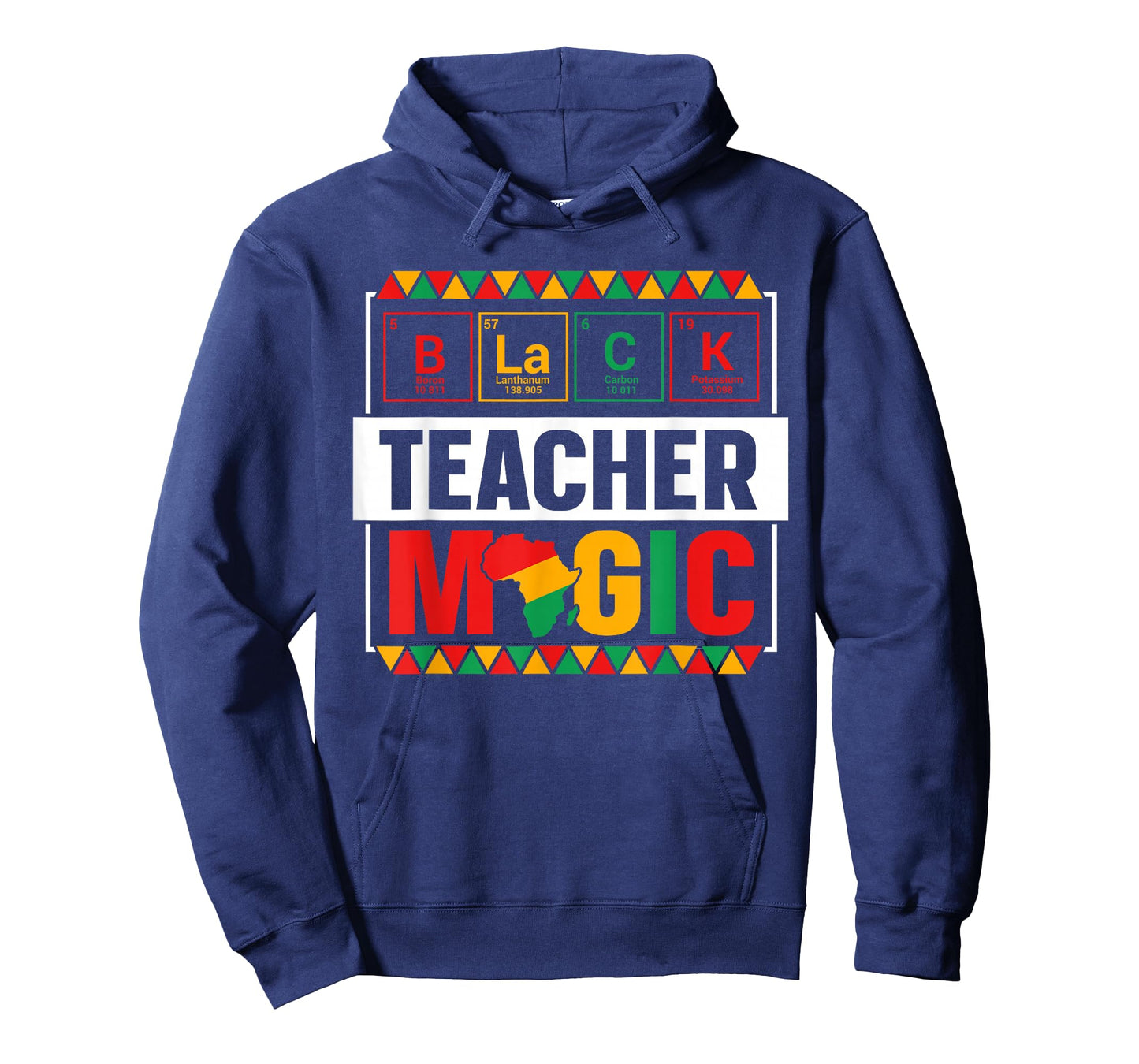 Black Teacher Magic Black History Month Teacher Mens Womens T-Shirt