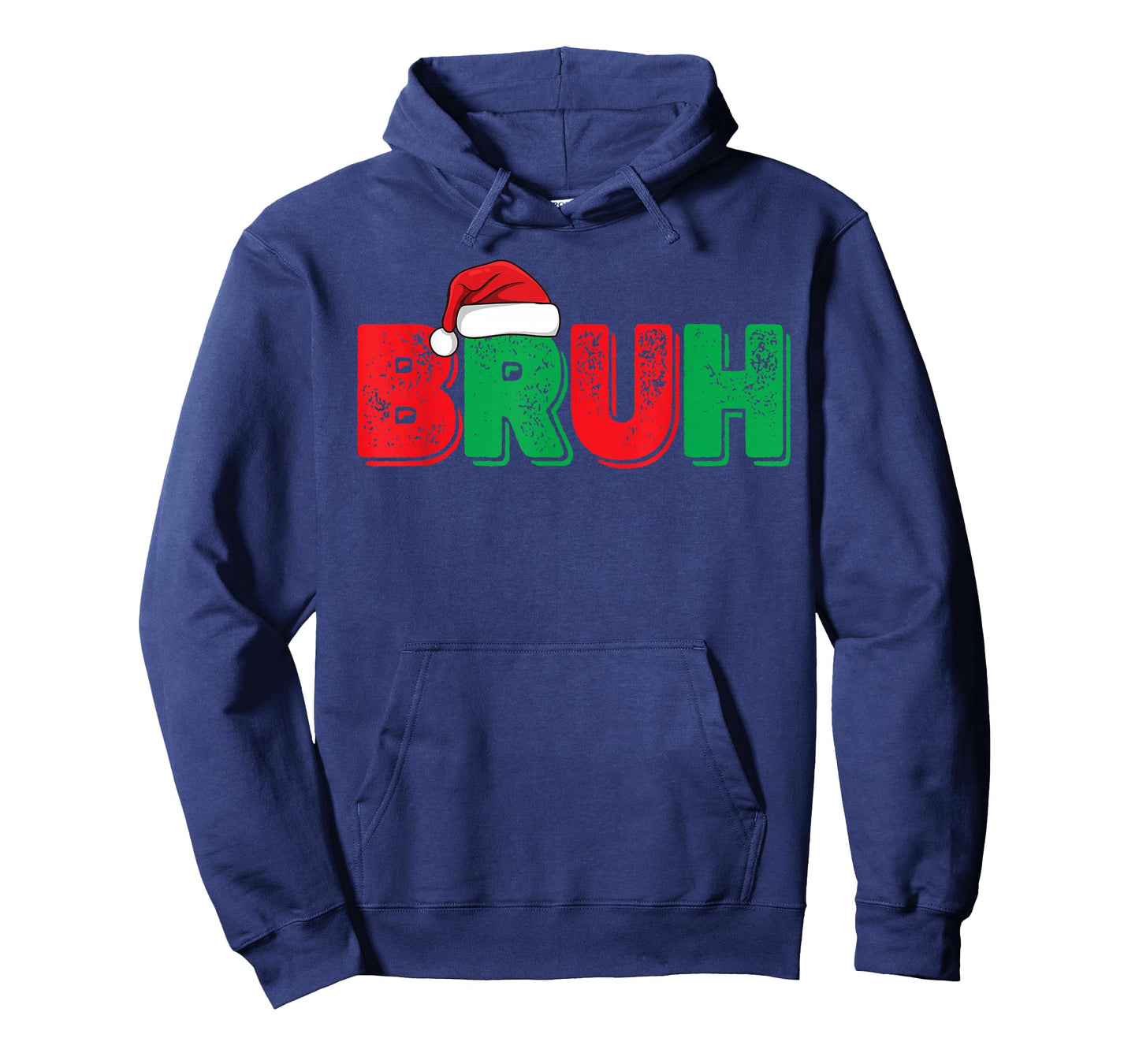 Merry Christmas Bruh Funny Santa Claus Retro Men Women Kids T-Shirt