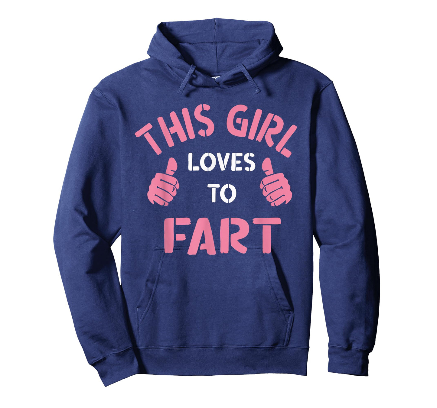 Vintage Funny Sarcastic Saying This Girl Loves to Fart T-Shirt