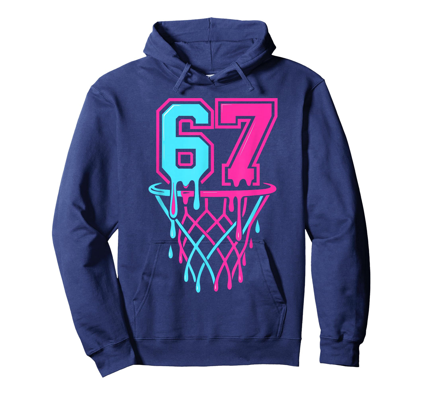 Drip 67 Basketball Six Seven Meme Game Day 6 7 Teens Boys T-Shirt