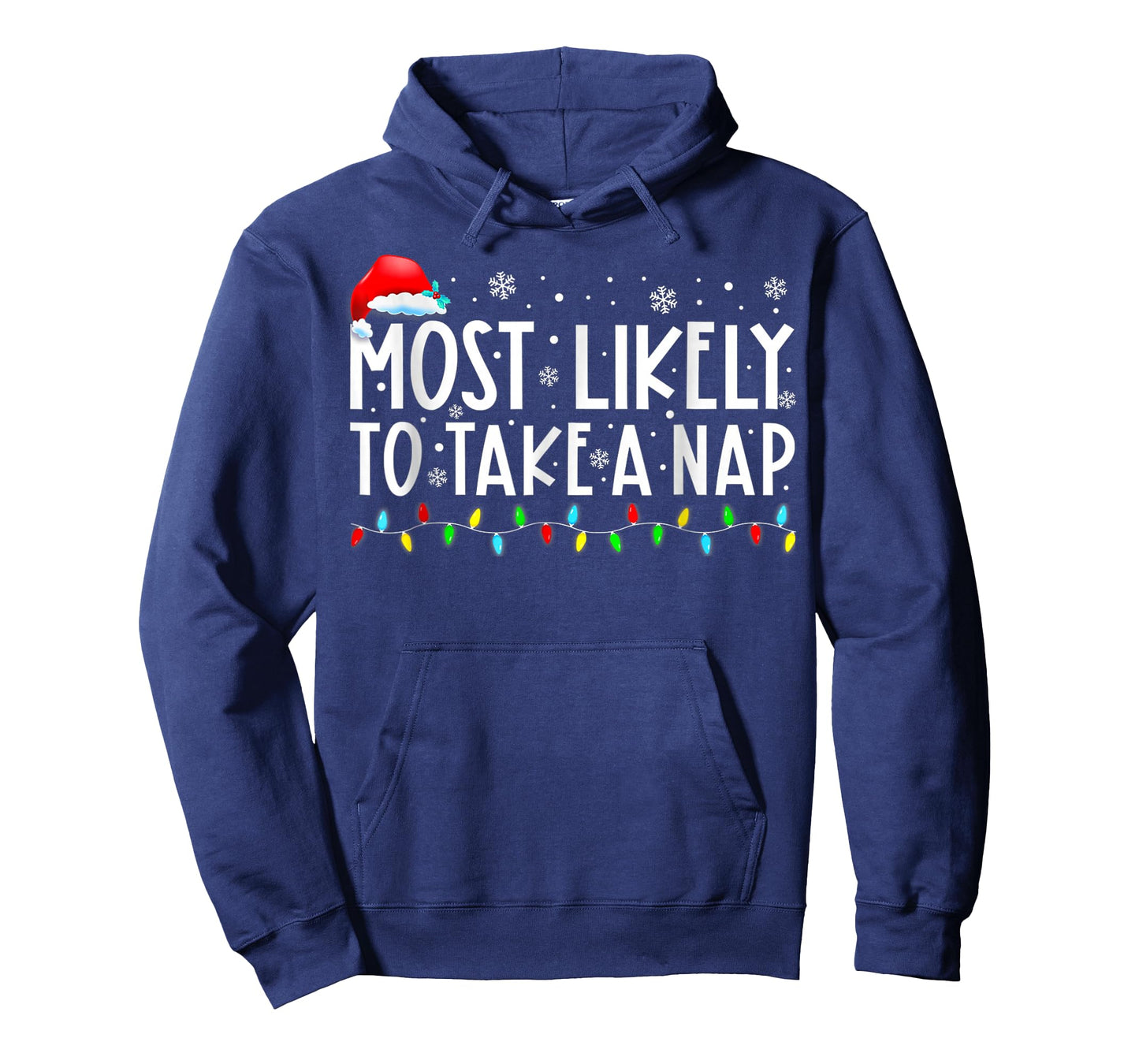 Most Likely to Take A Nap Christmas T-Shirt
