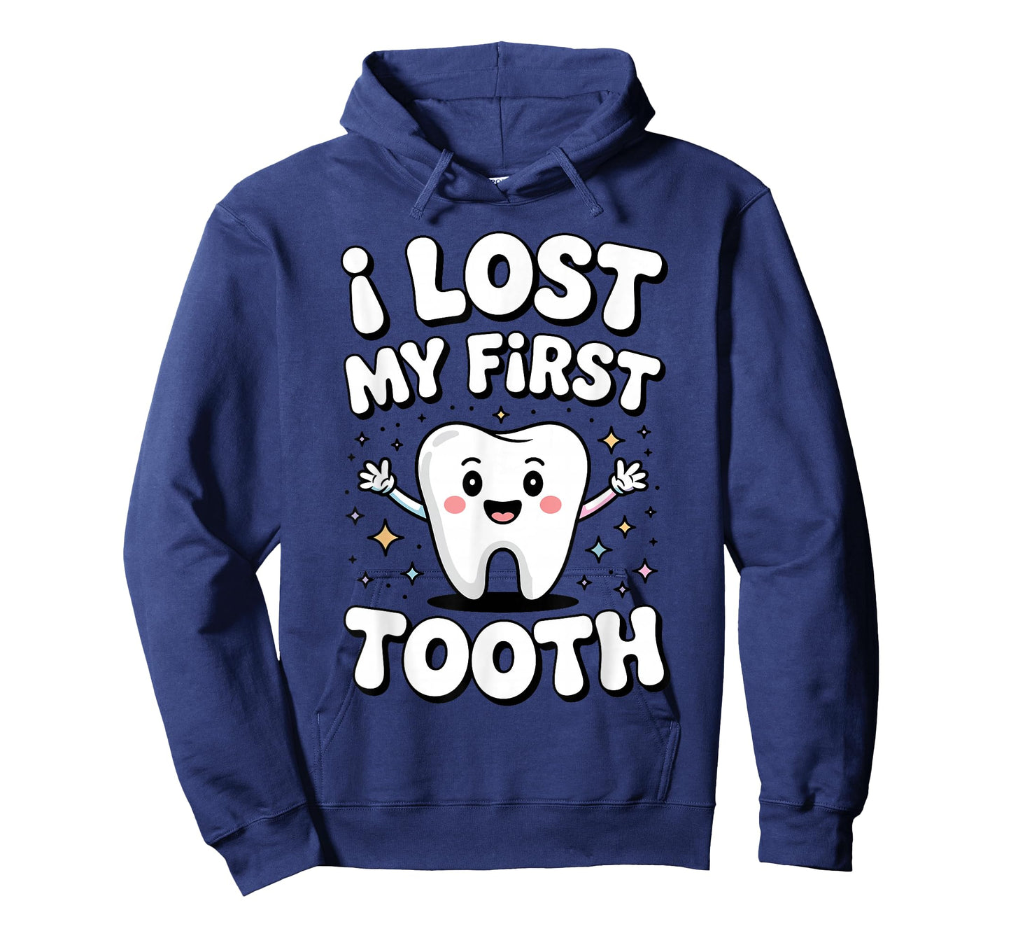 First Lost Tooth Art for Kids Boys Girls Lost First Tooth T-Shirt