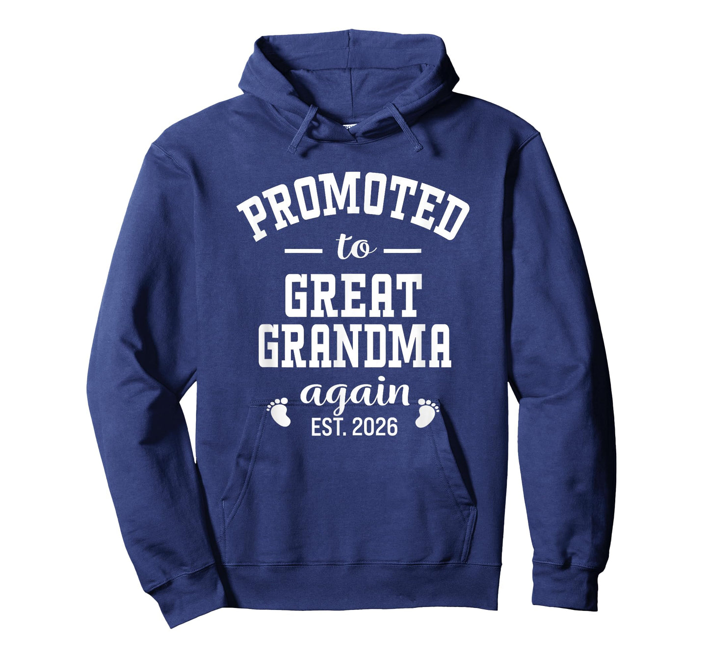 Promoted to Great Grandma Again 2026 Grandmother Women T-Shirt