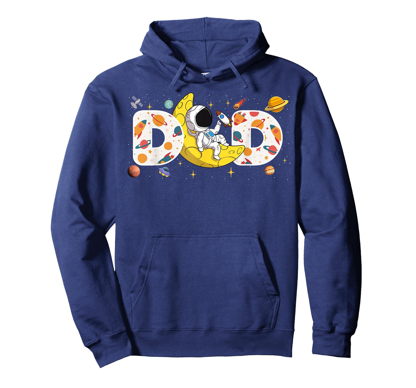 Astronaut Dad Space Birthday Planets Party Matching Family T-Shirt