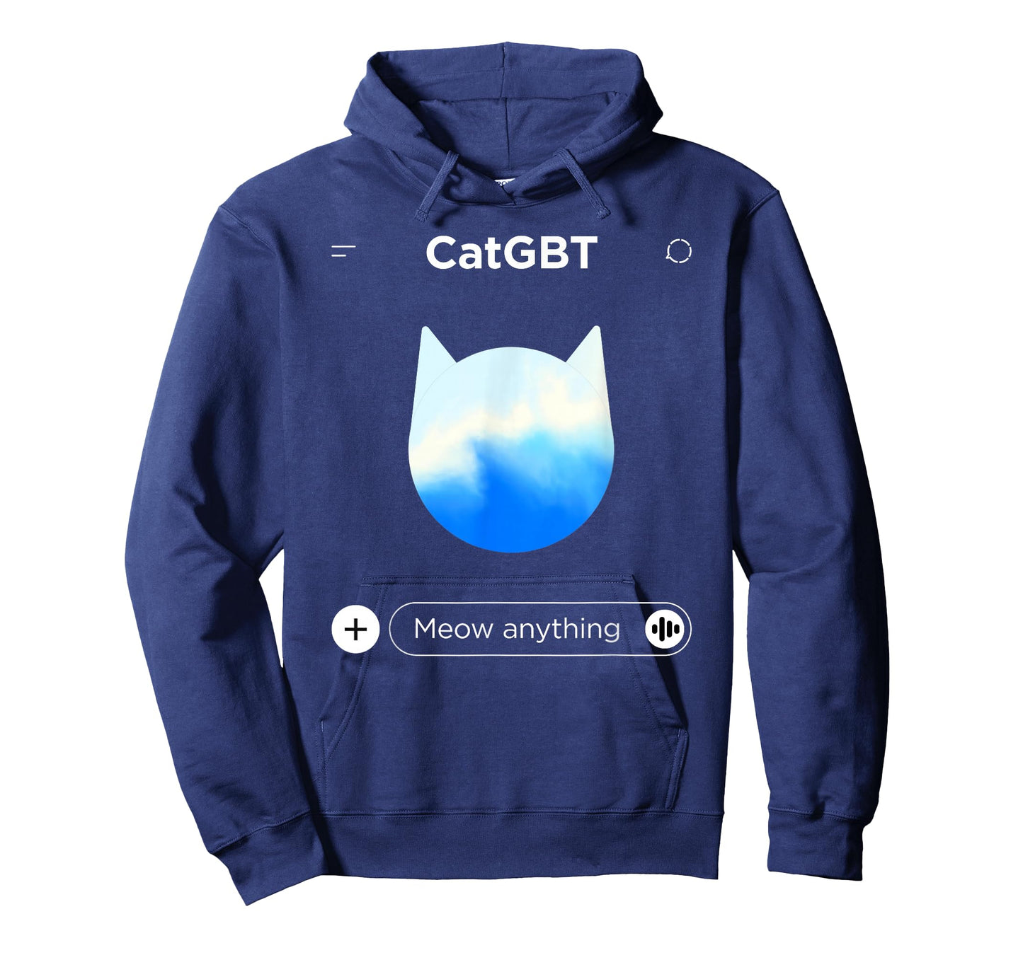 Cat GBT Ask Anything - Funny Ai Meme Parody T-Shirt