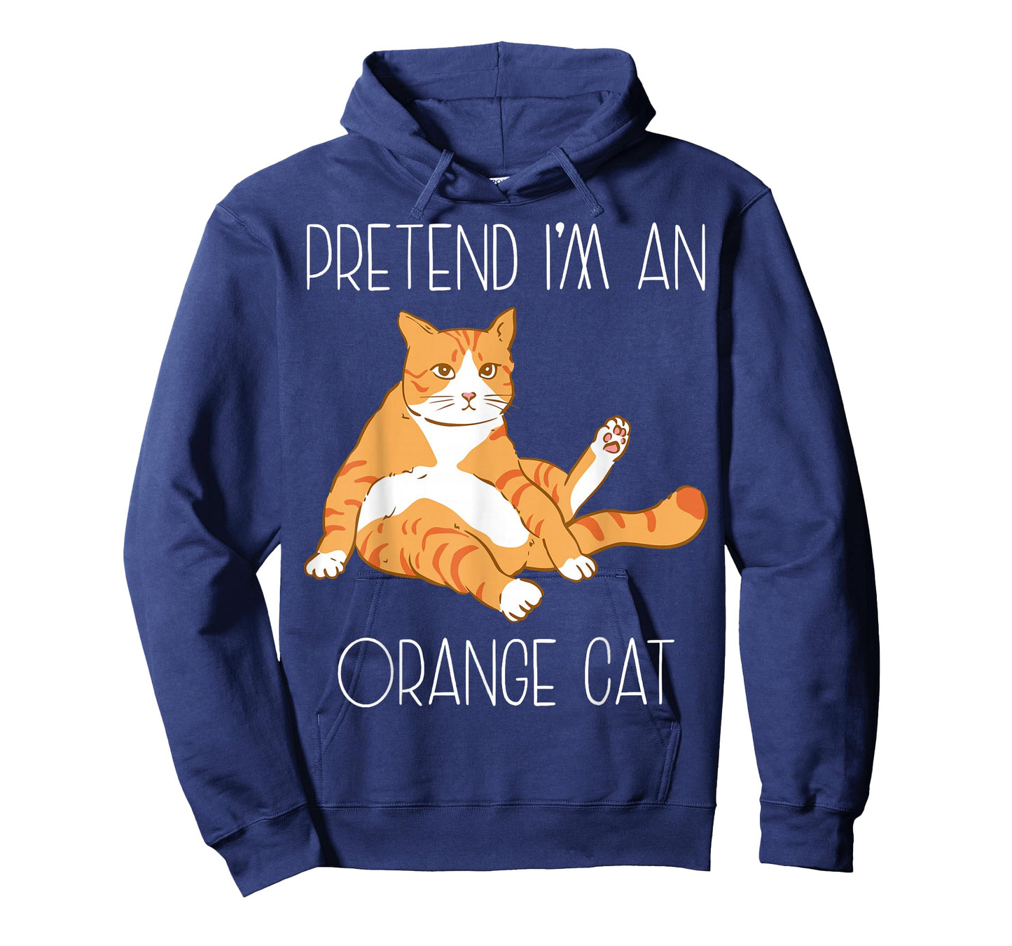 Pretend I'm an Orange Cat Halloween Costume Family Funny T-Shirt