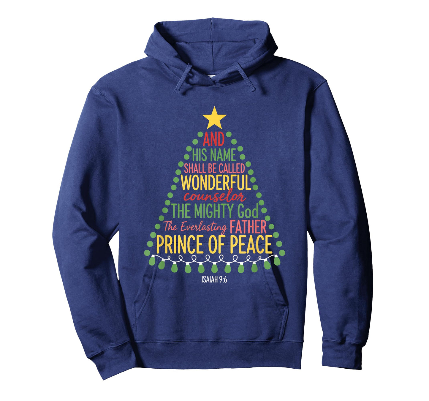 Christian Isaiah 9:6 Christmas of Peace Wonderful T-Shirt