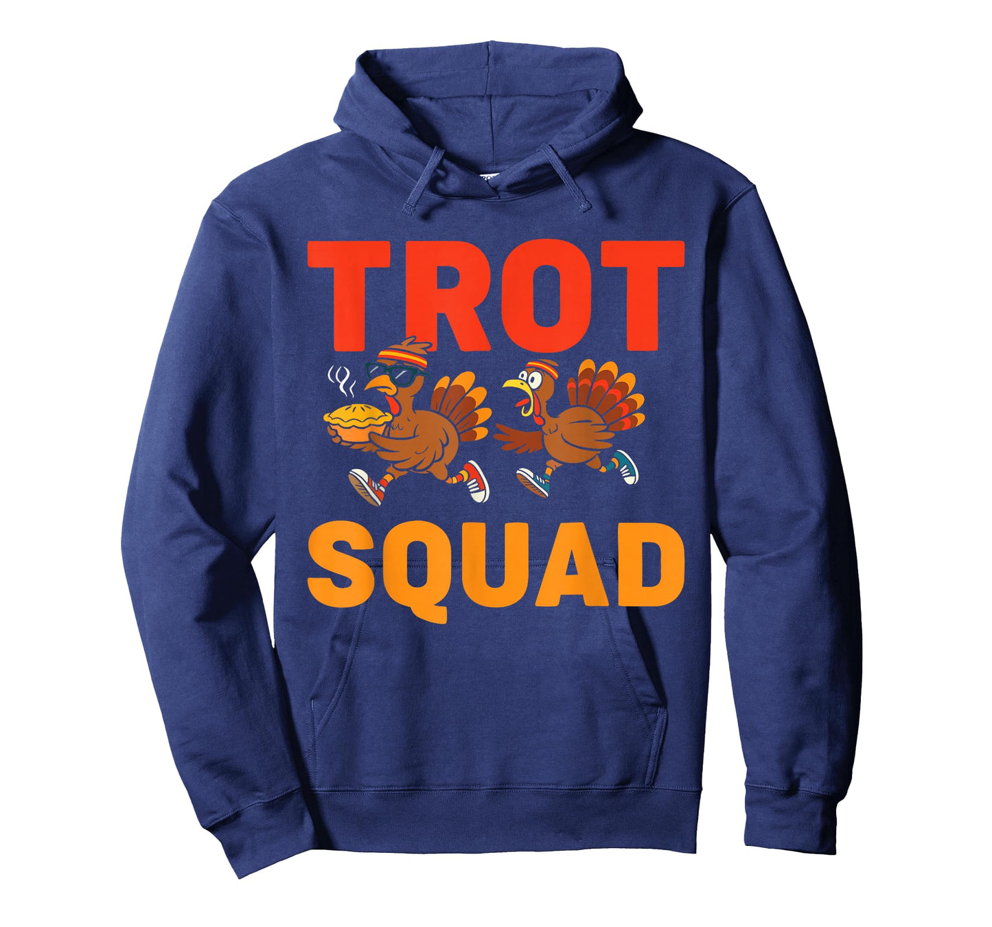 Funny Turkey Trot Squad Thanksgiving Turkeys Running for Pie T-Shirt
