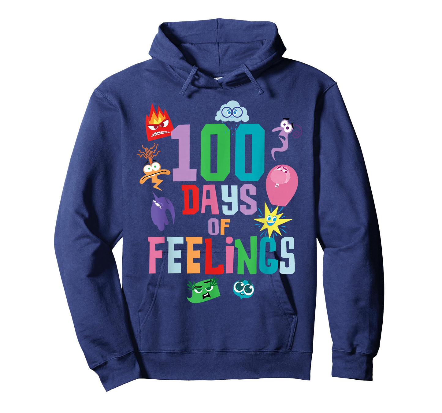 Disney & Pixar's Inside Out 100 Days of Feelings and School T-Shirt