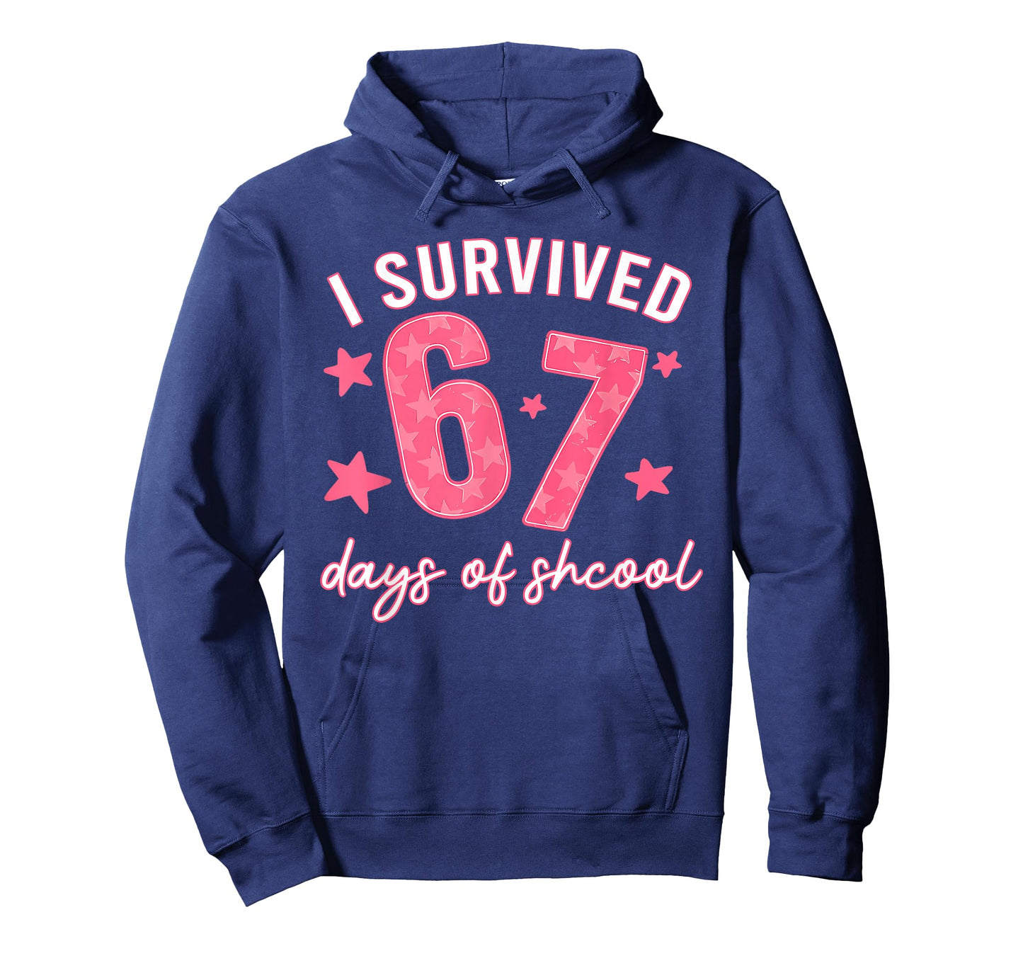 I Survived 67 Days of School Funny 67 Teachers Students Meme T-Shirt