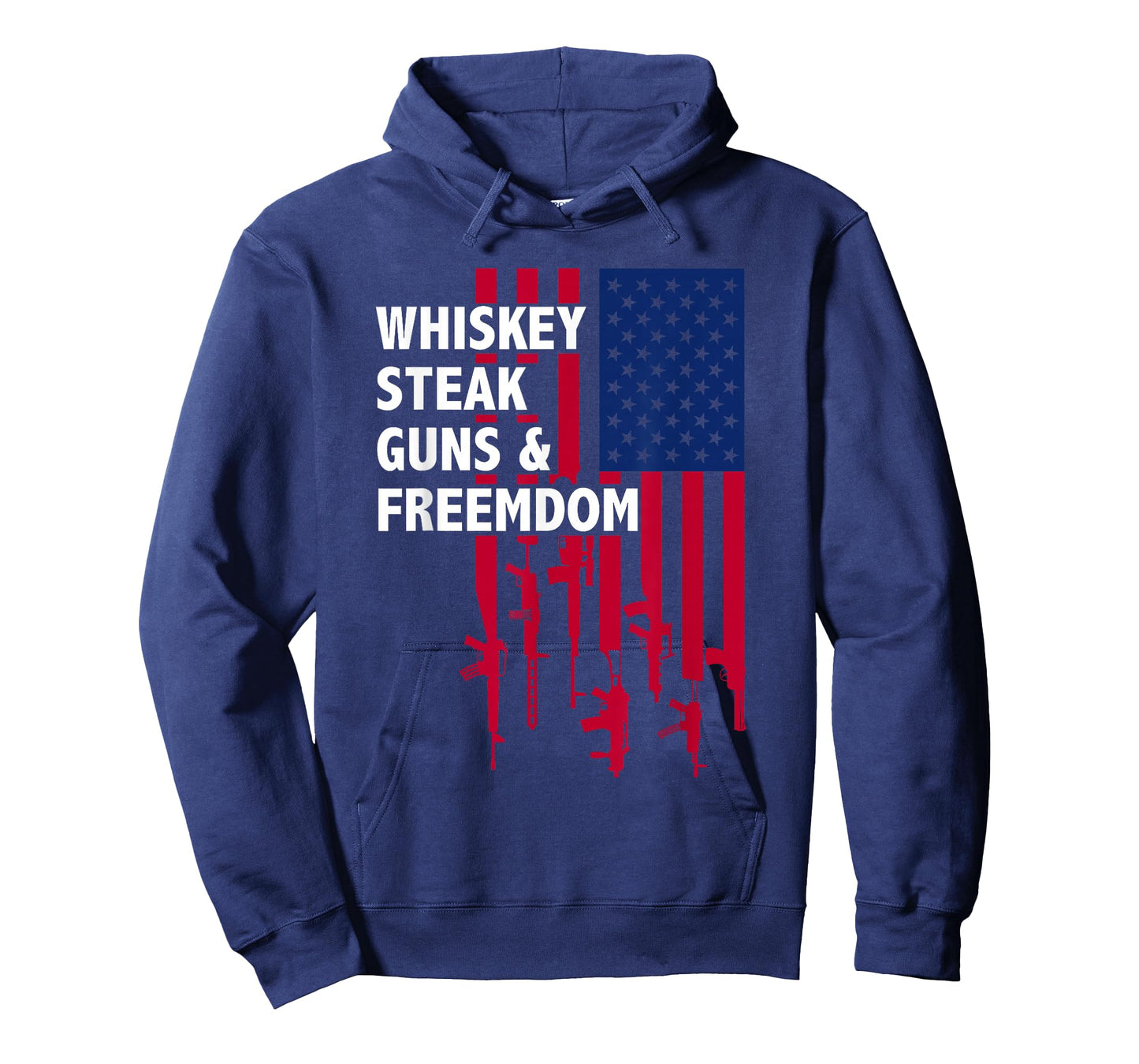 Whiskey Guns Freedom Wild + Rooted Faith Family Nature T-Shirt